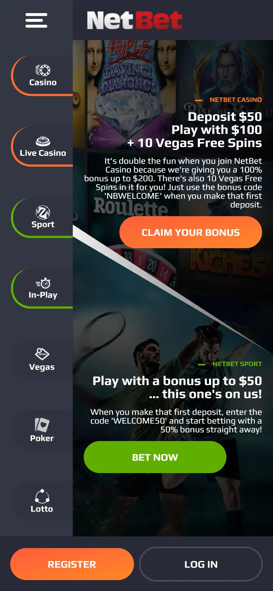Netbet Casino Mobile Review