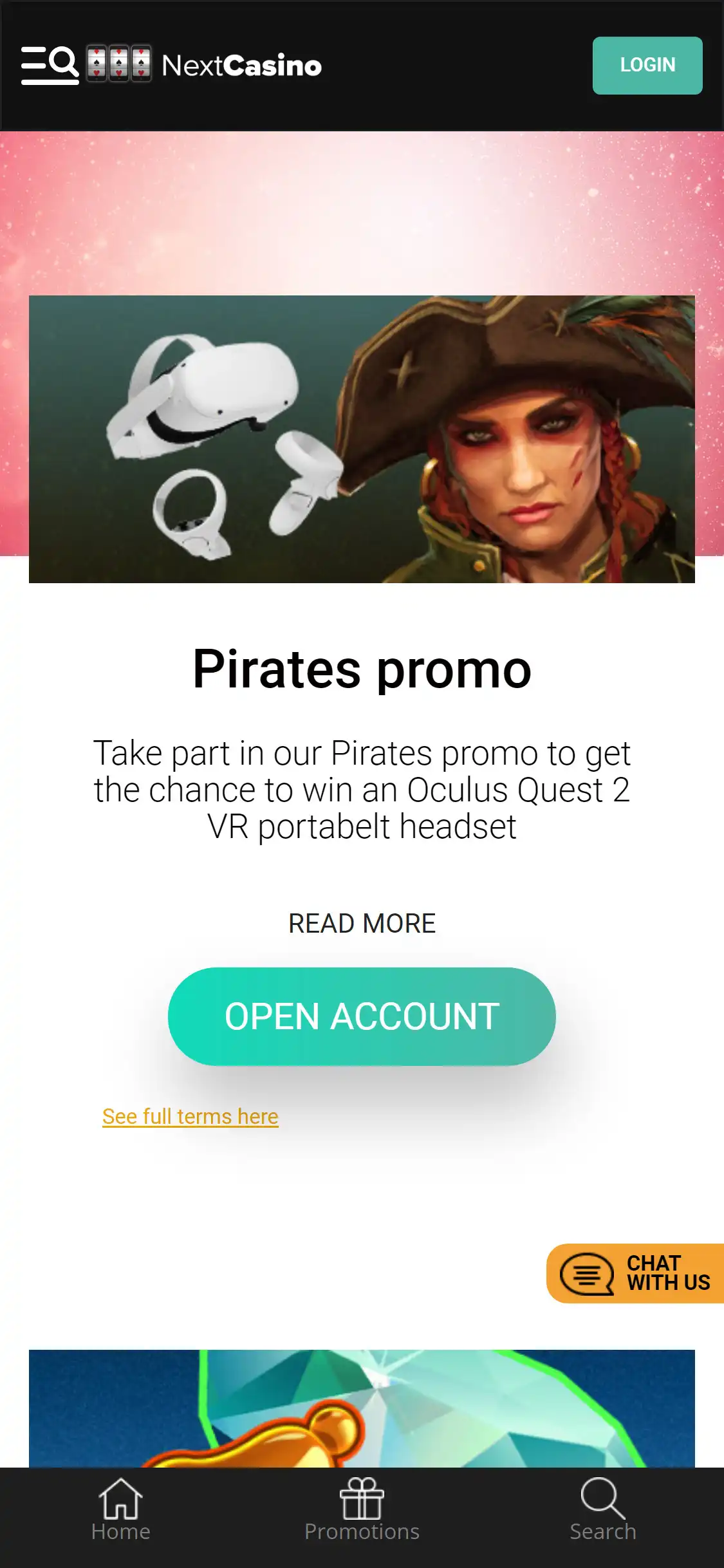 Next Casino Mobile No Deposit Bonus Review