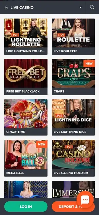 Ninja Casino Mobile Live Dealer Games Review