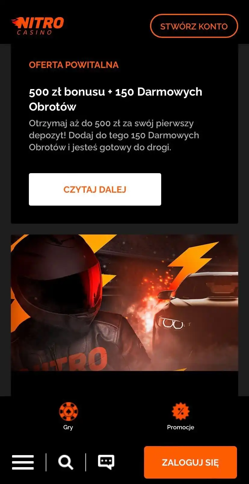 Nitro Casino Mobile Review