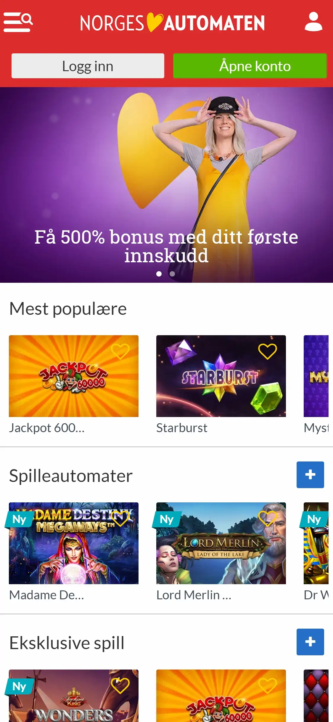 NorgesAutomaten Casino Mobile Review