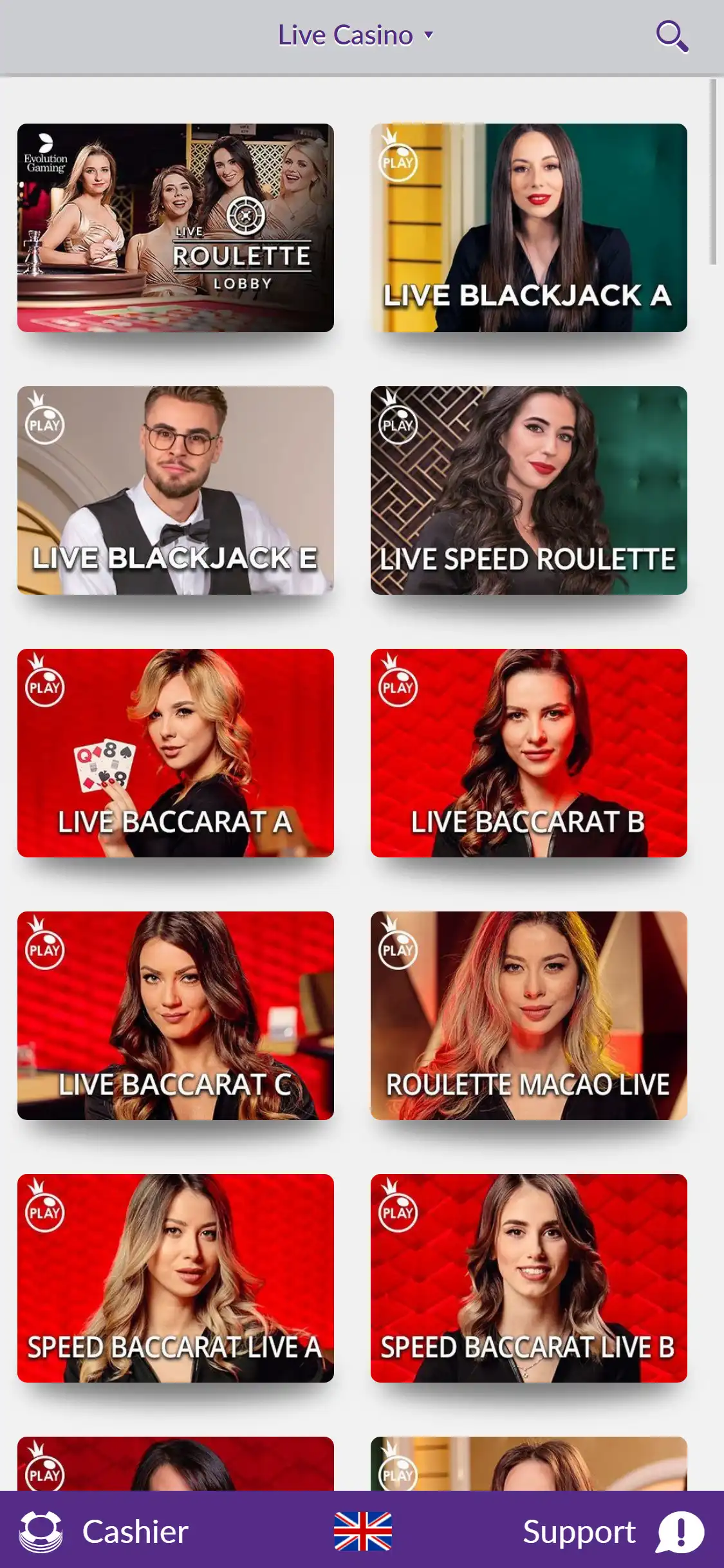 Omni Slots Casino Mobile Live Dealer Games Review