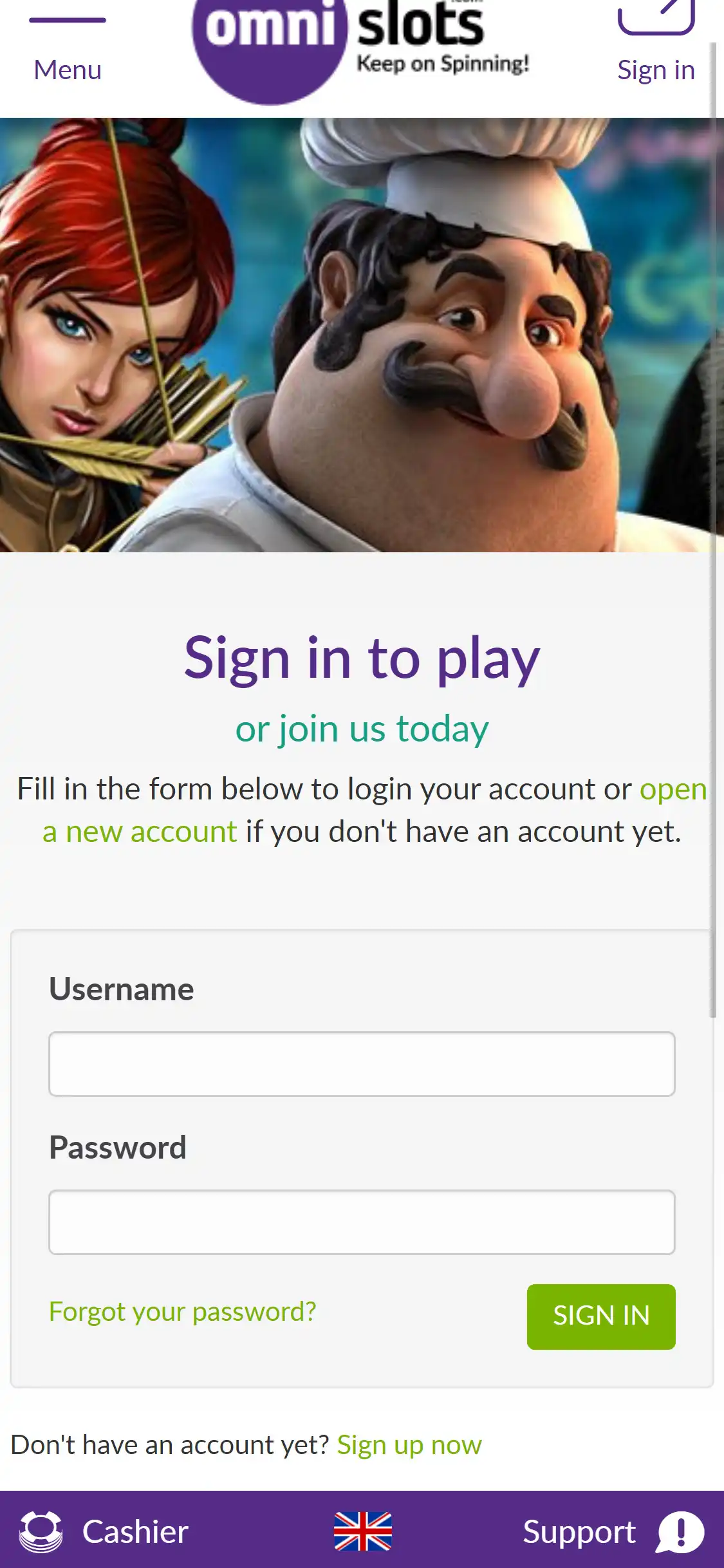 Omni Slots Casino Mobile Login Review