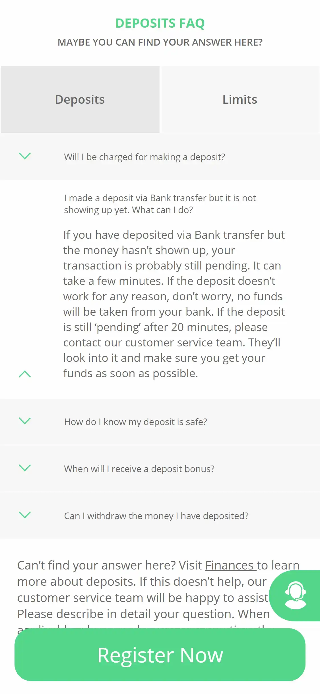 One Casino Mobile Payment Methods Review