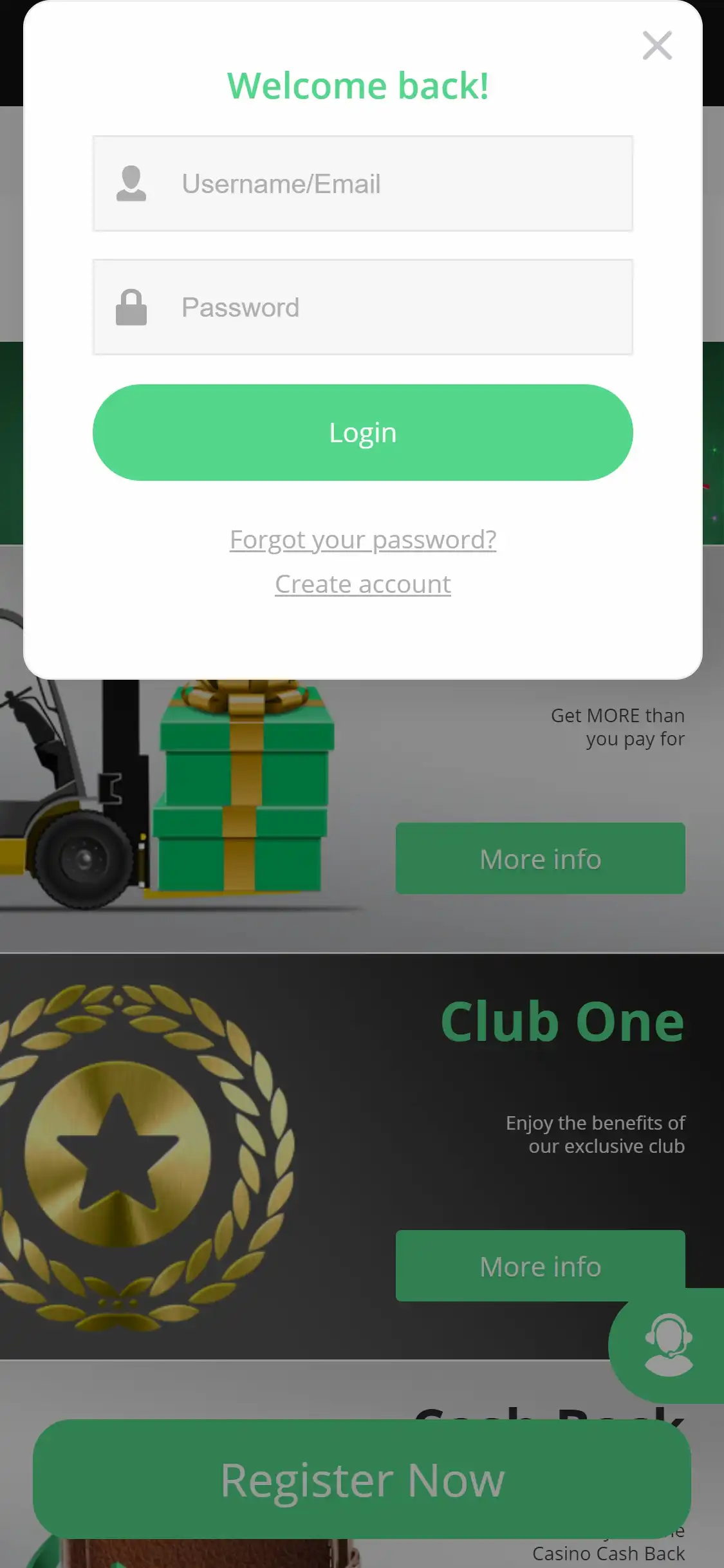 One Casino Mobile Login Review