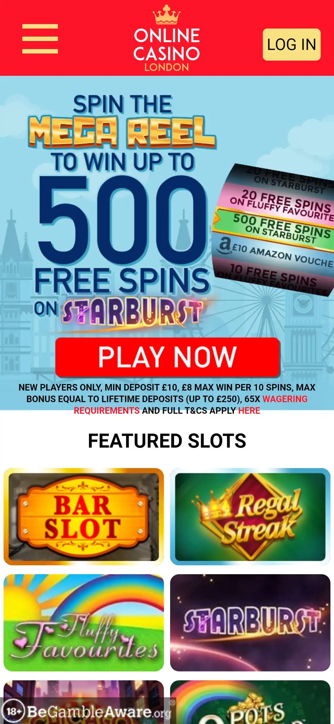Online Casino London Mobile Review