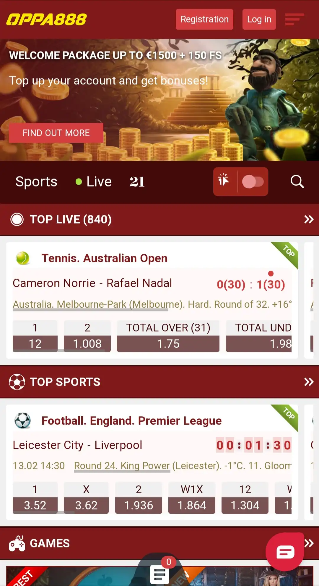 OPPABET888 Casino Mobile Review