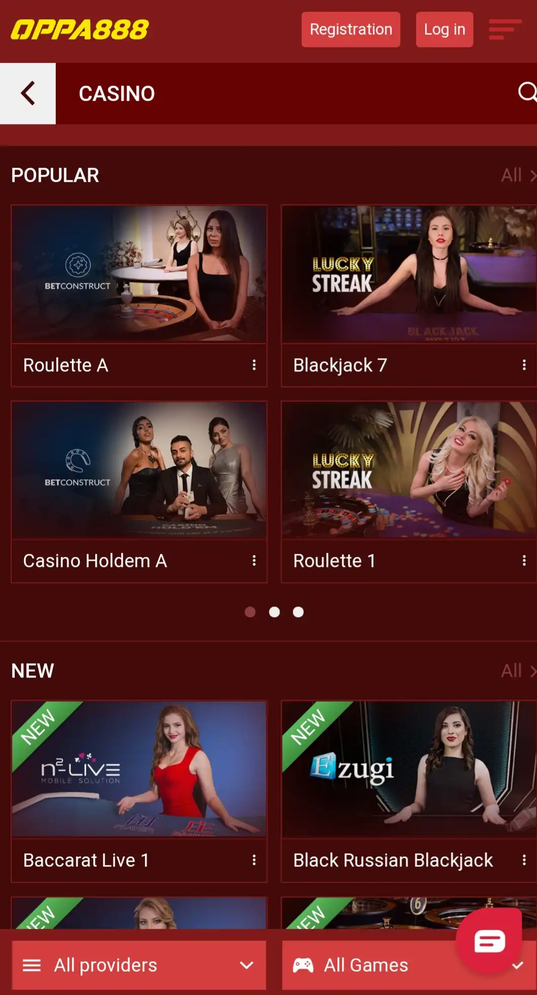 OPPABET888 Casino Mobile Live Dealer Games Review