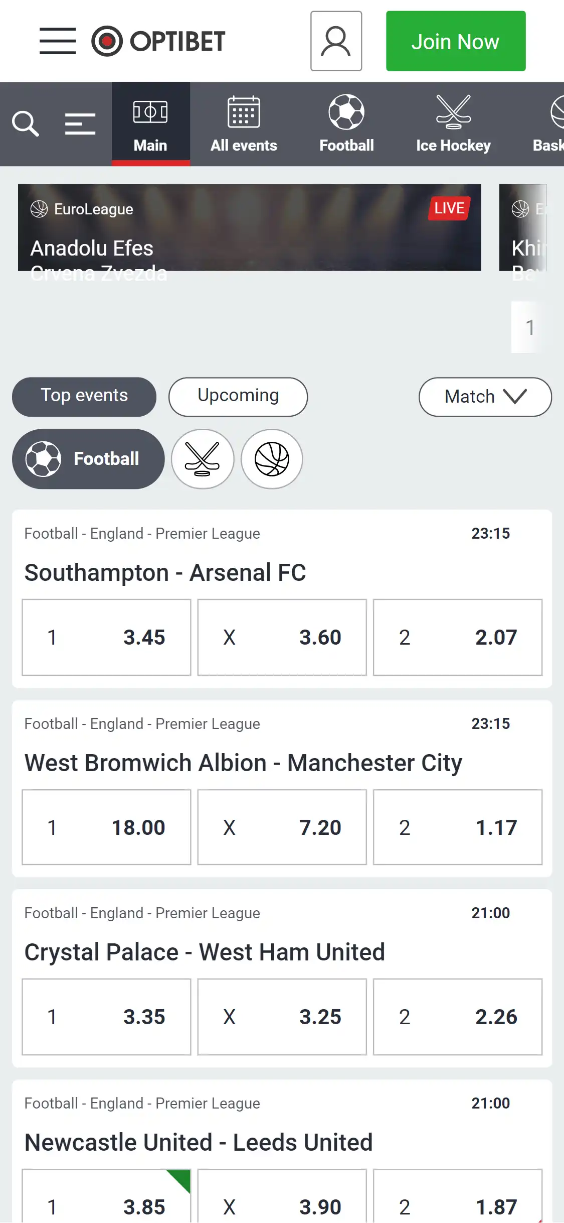 OptiBet Casino Mobile Betting Review