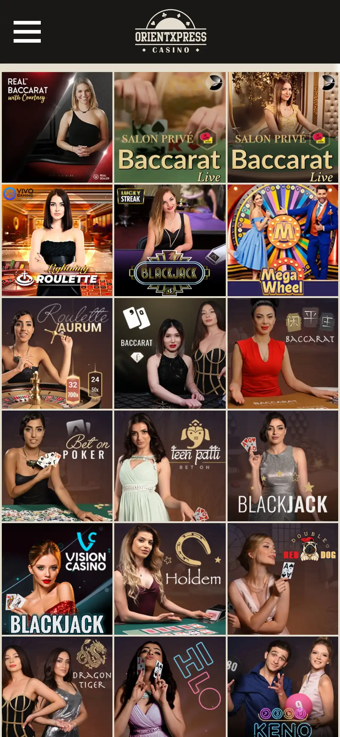 Orient Xpress Casino Mobile Live Dealer Games Review