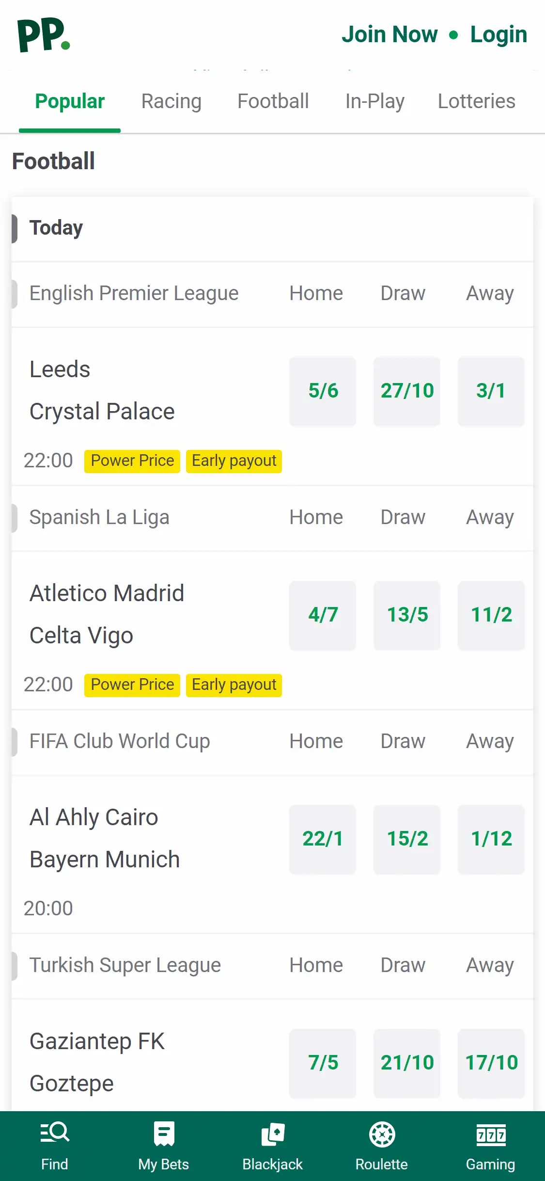 Paddy Power Casino Mobile Betting Review