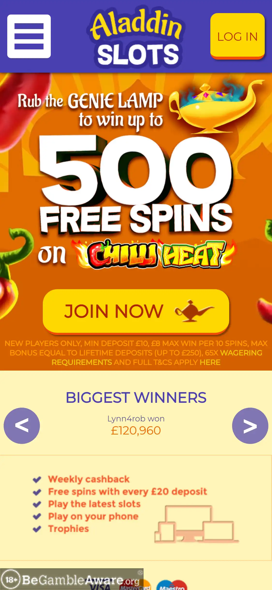 Payday Slots Casino Mobile Review
