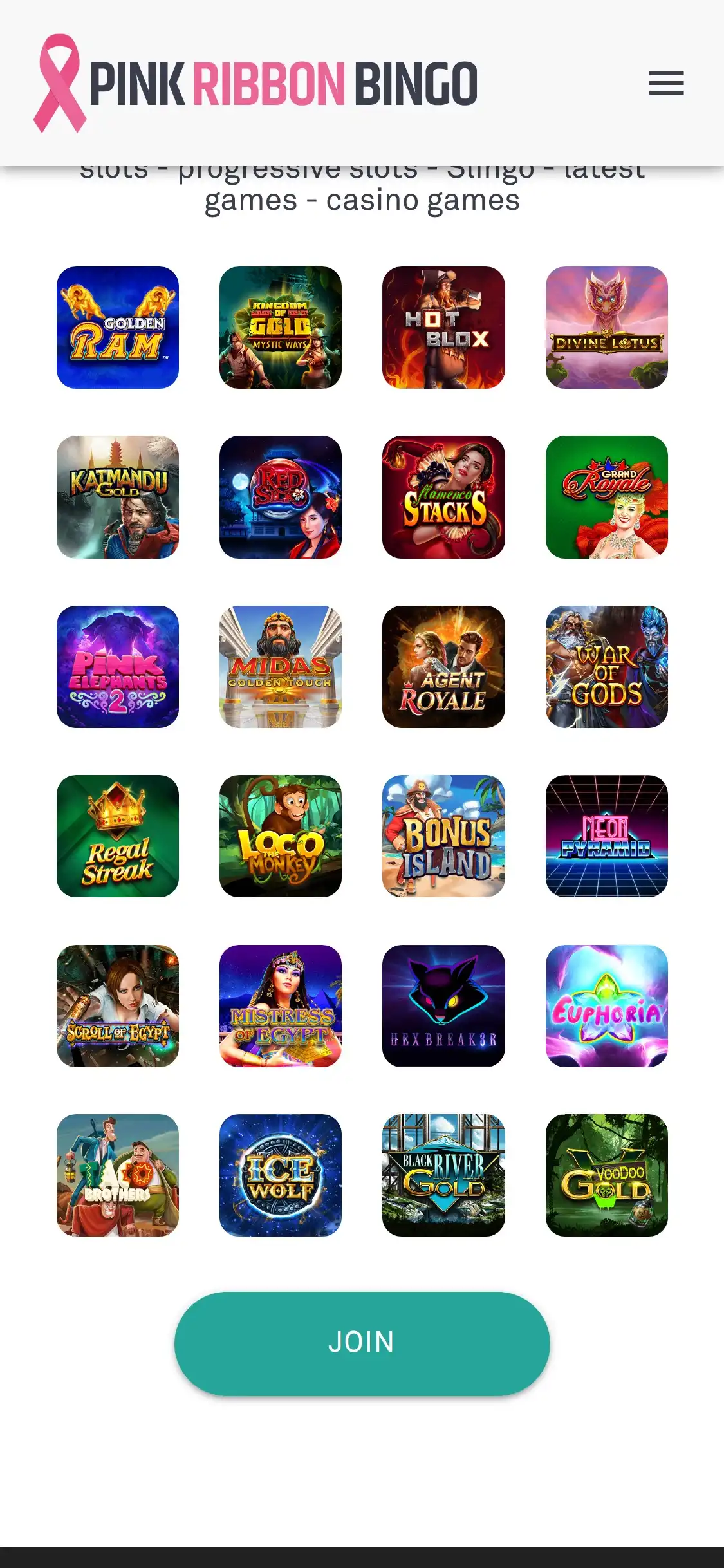 Pink Ribbon Bingo Casino Mobile Games Review