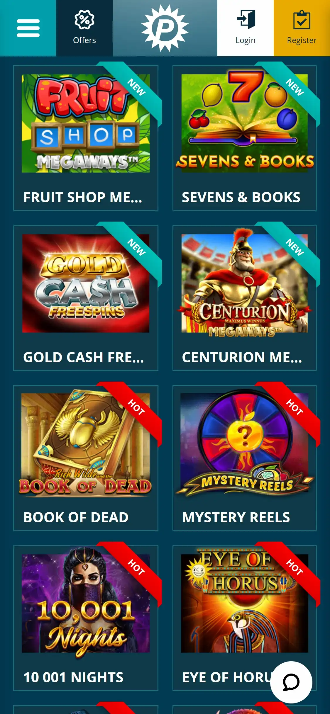 Platin Casino Mobile Games Review