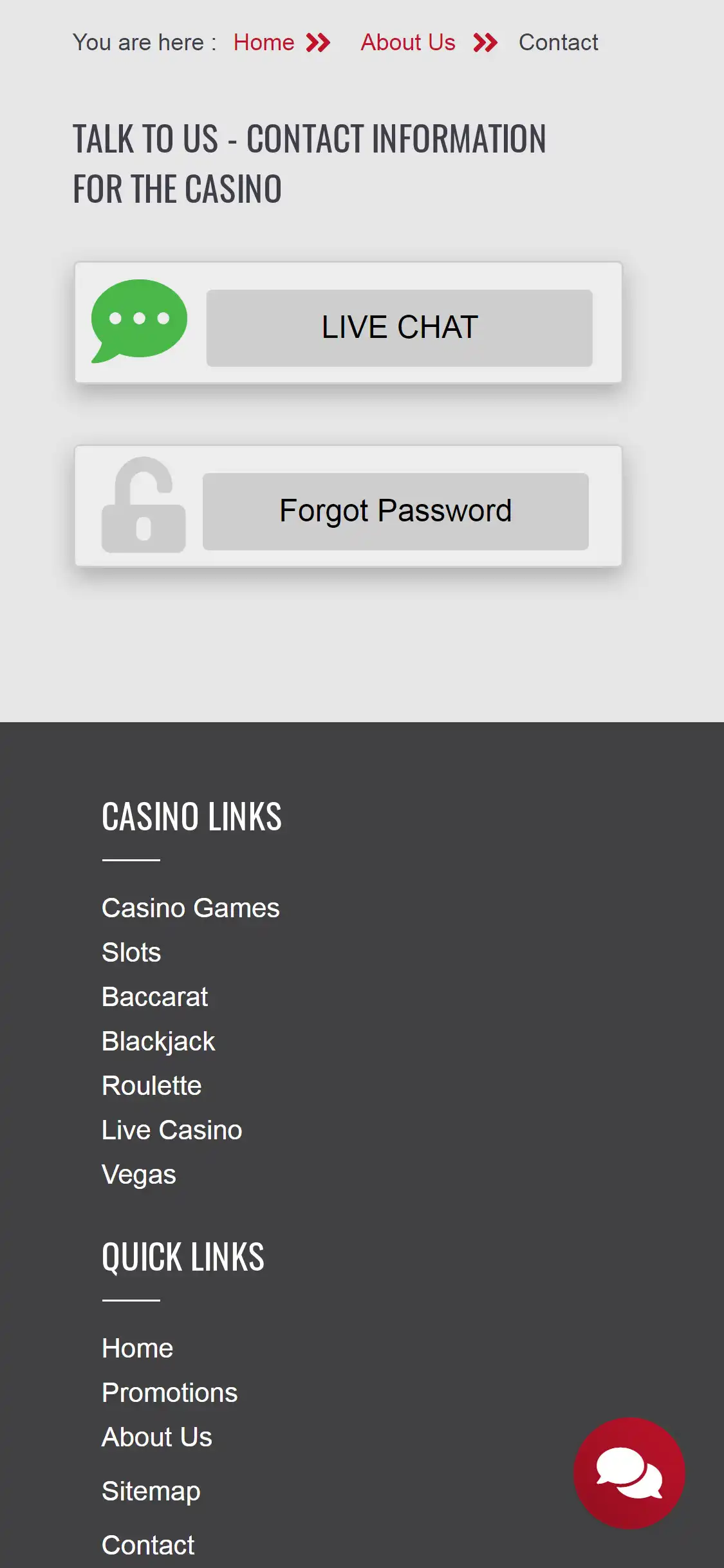 Platinum Play Casino Mobile Support Review