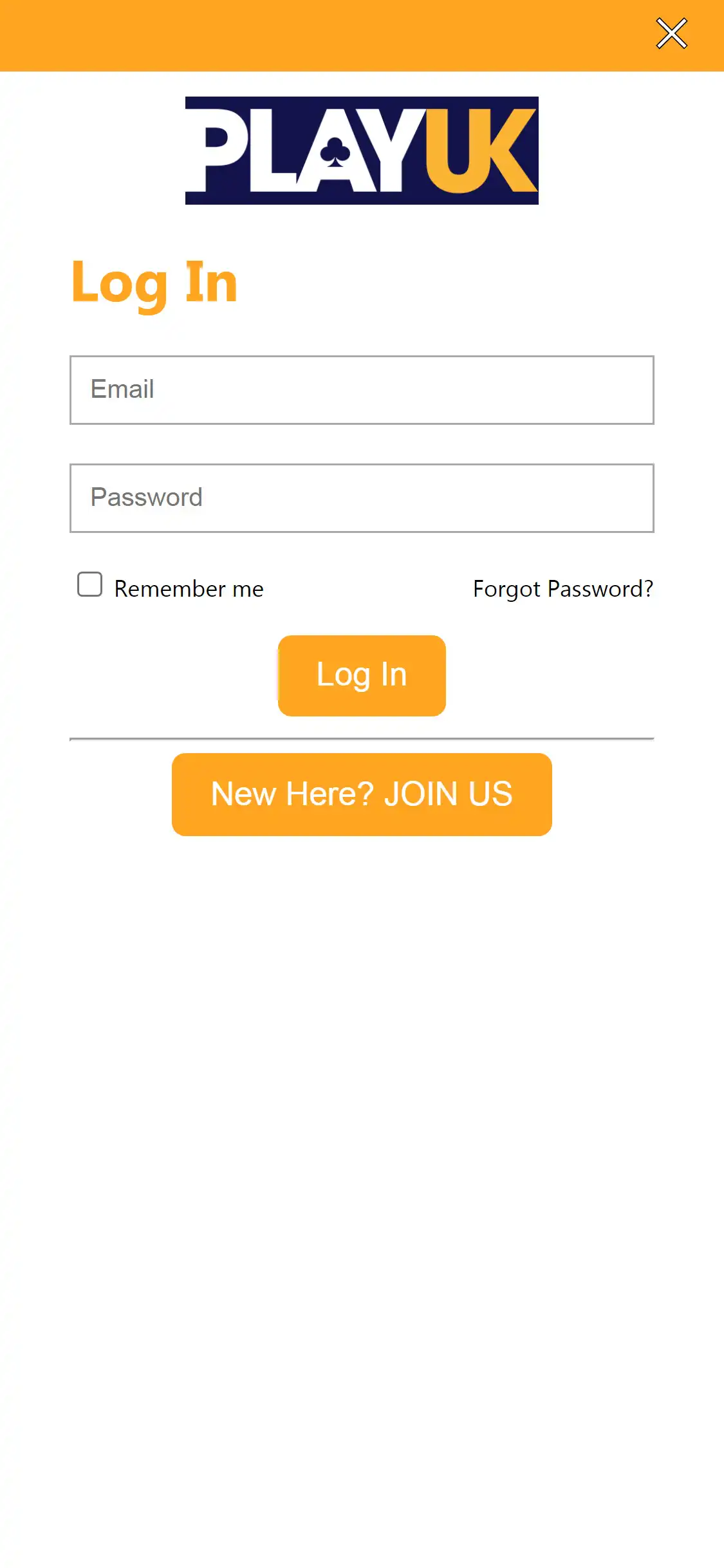 Play UK Casino Mobile Login Review
