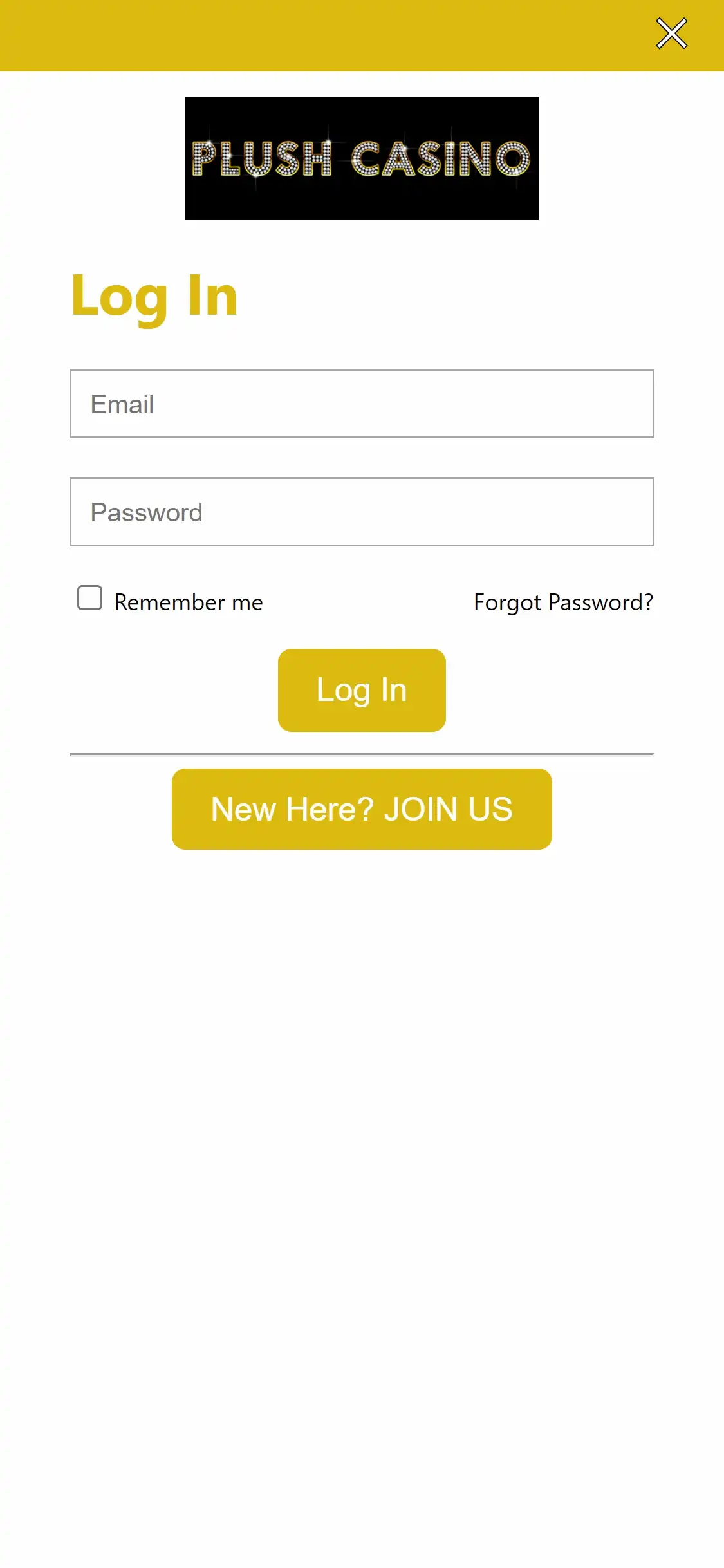 Plush Casino Mobile Login Review