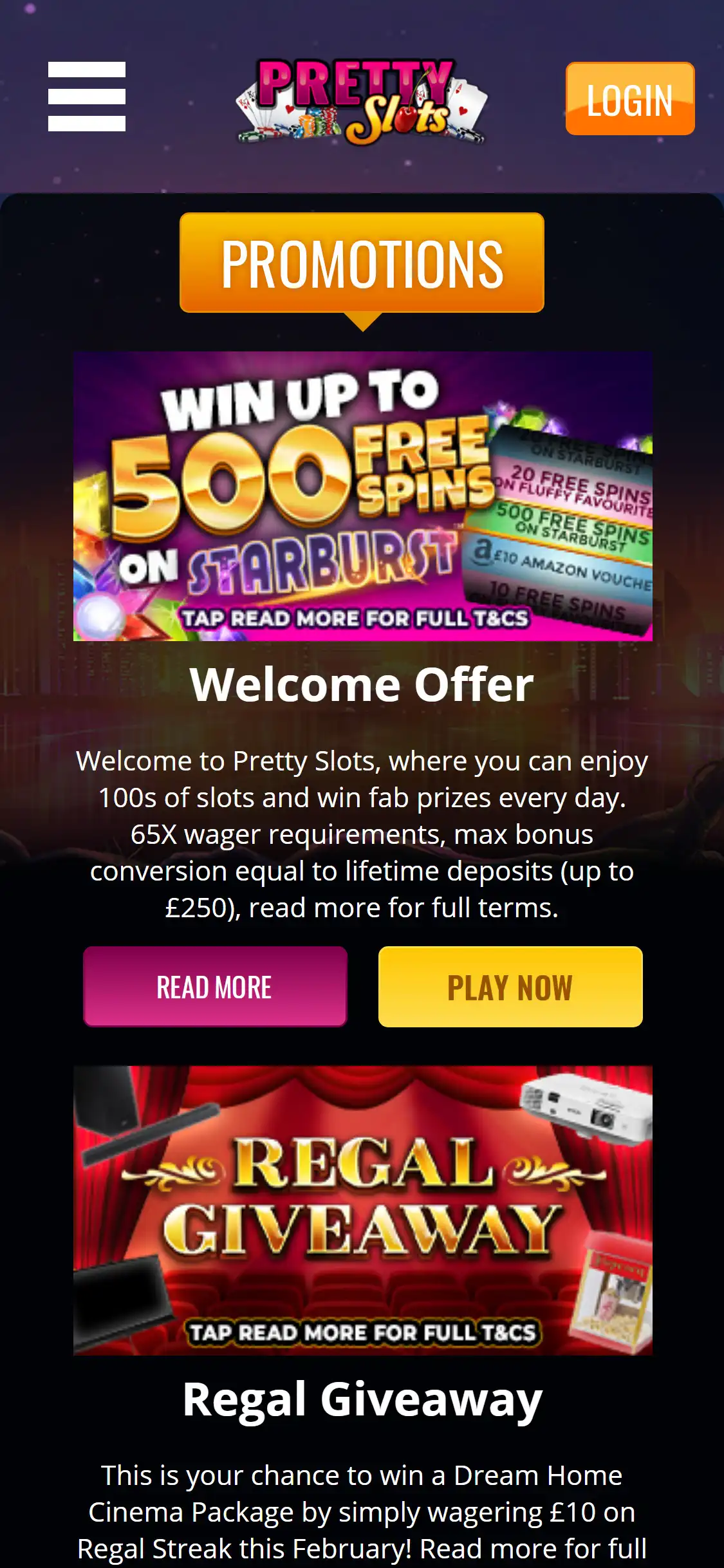Pretty Slots Casino Mobile No Deposit Bonus Review