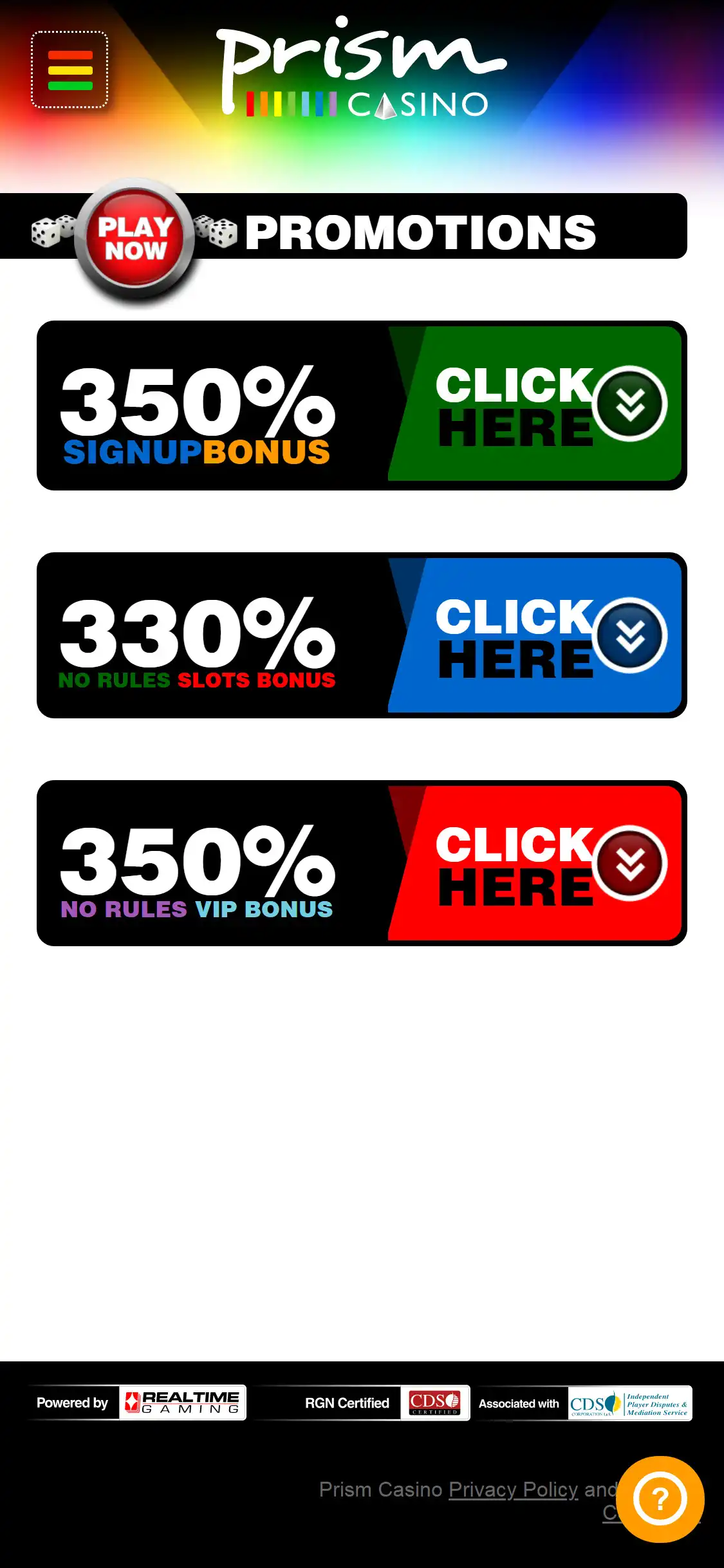 Prism Casino Mobile No Deposit Bonus Review