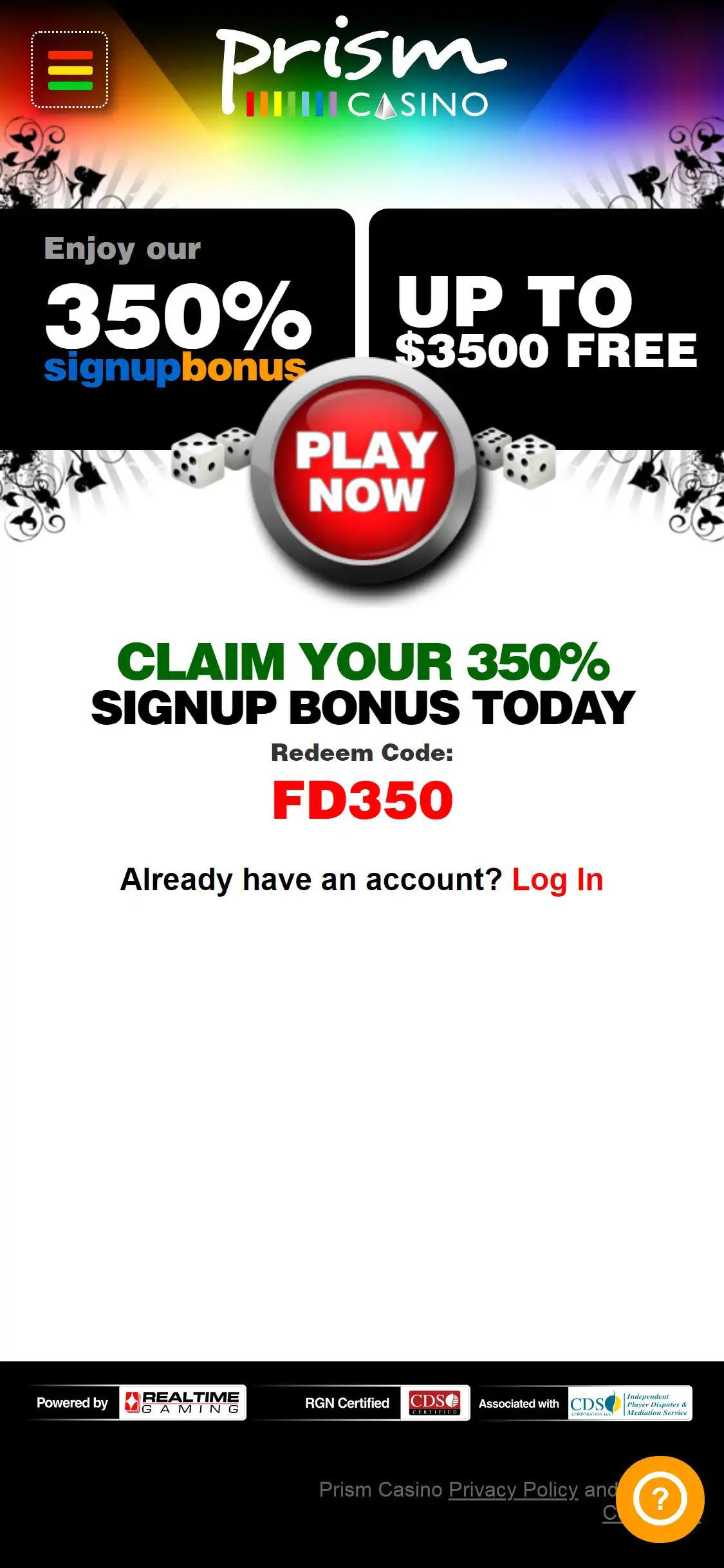 Prism Casino Mobile Review
