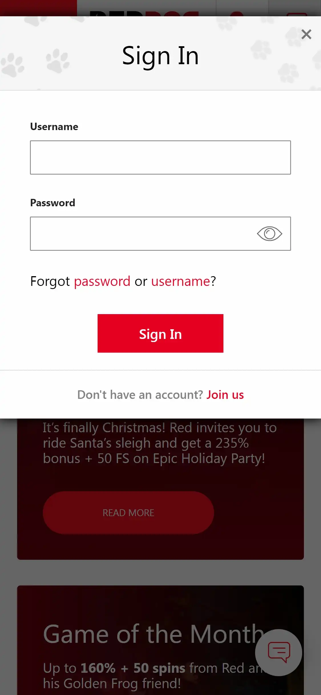 Red Dog Casino Mobile Login Review