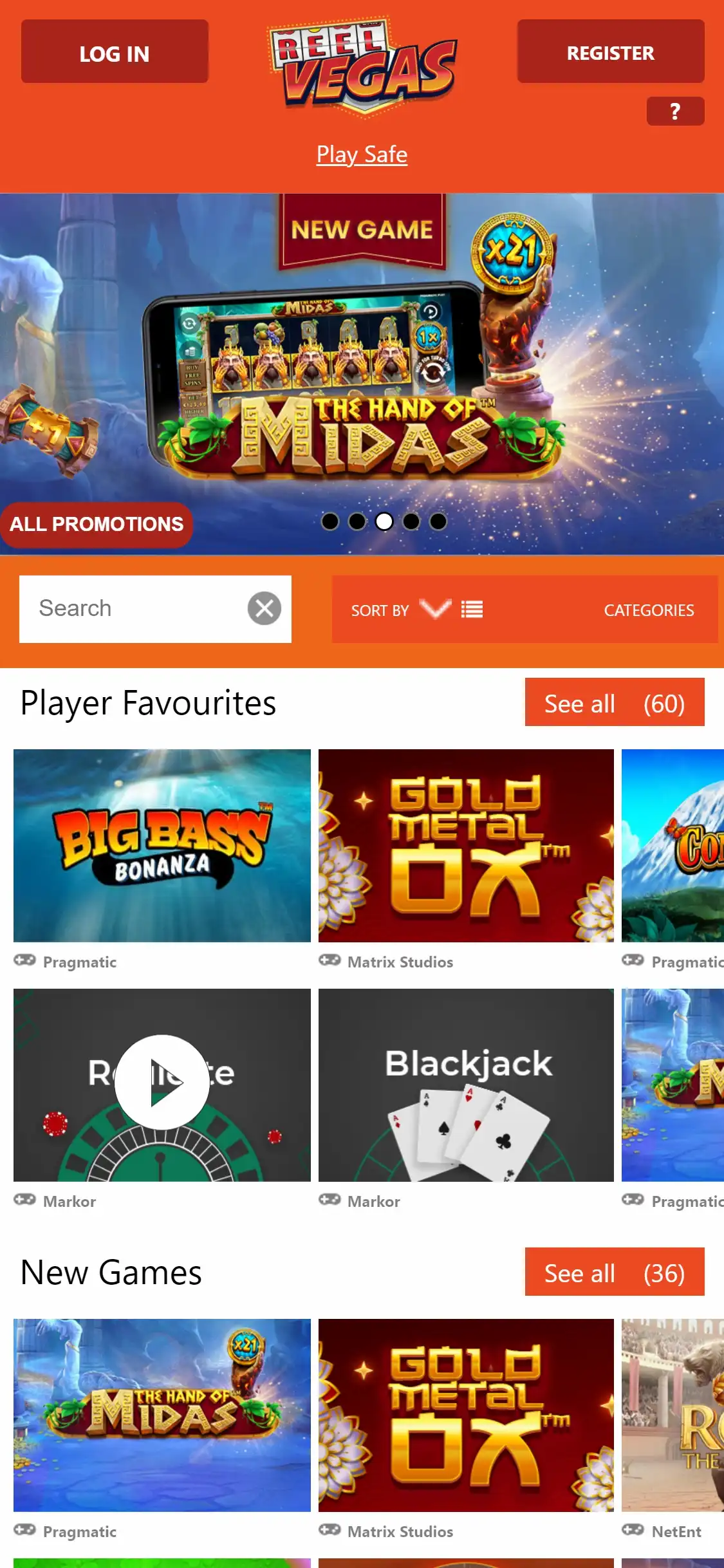 Reel Vegas Casino Mobile Review
