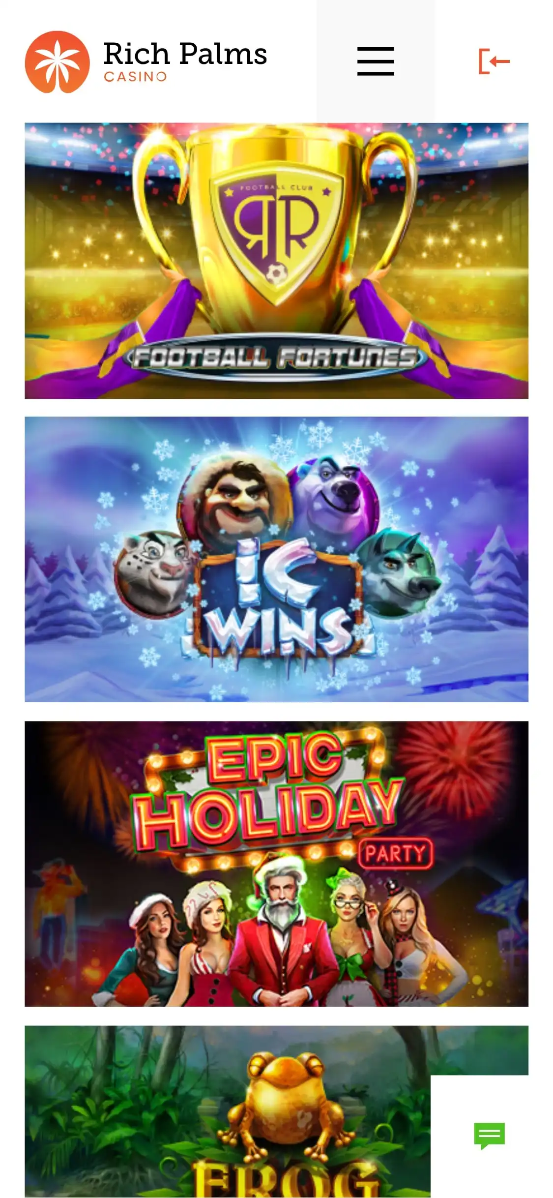 Rich Palms Mobile Games Review