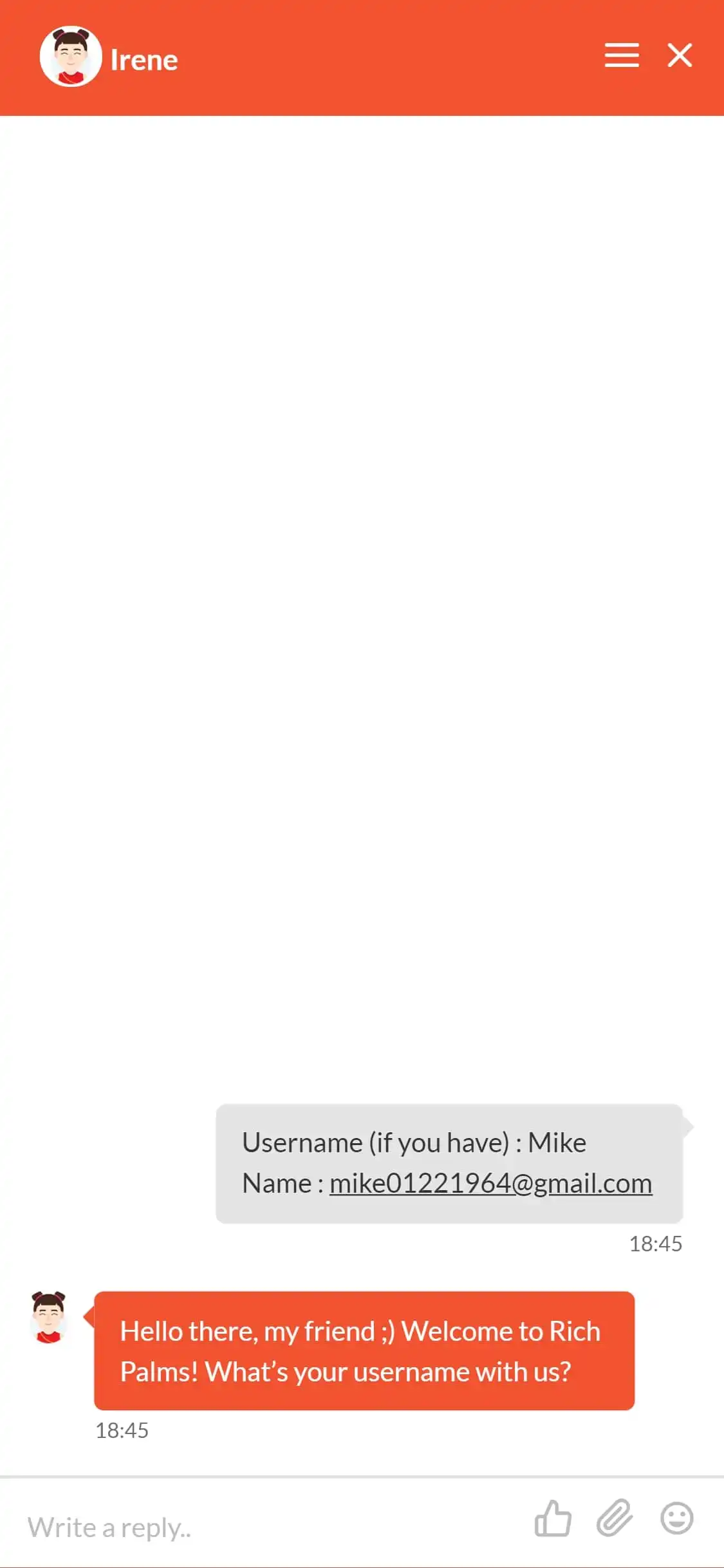 Rich Palms Mobile Support Review