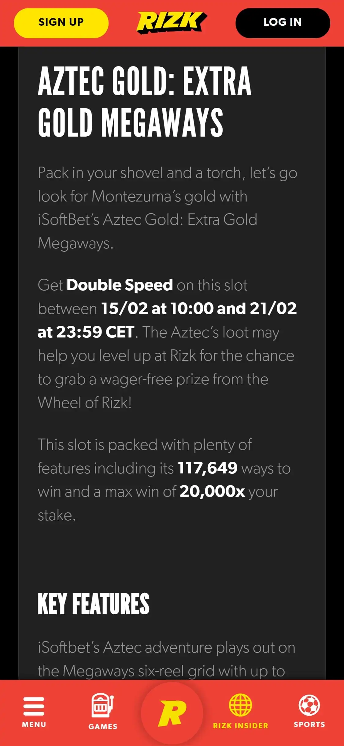 Rizk Casino Mobile No Deposit Bonus Review