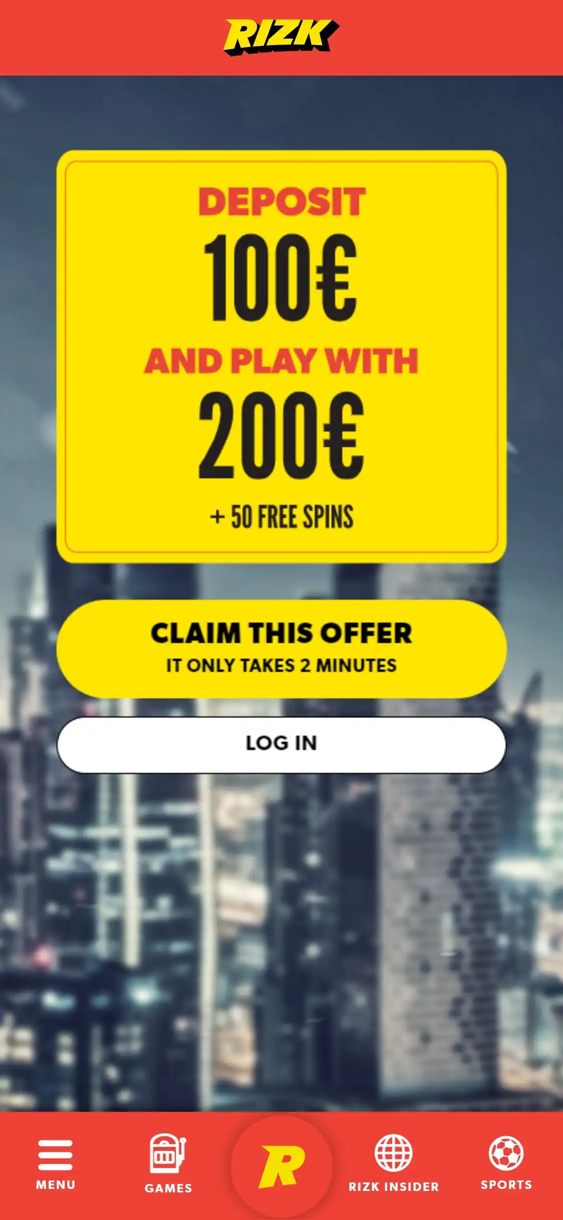 Rizk Casino Mobile Review