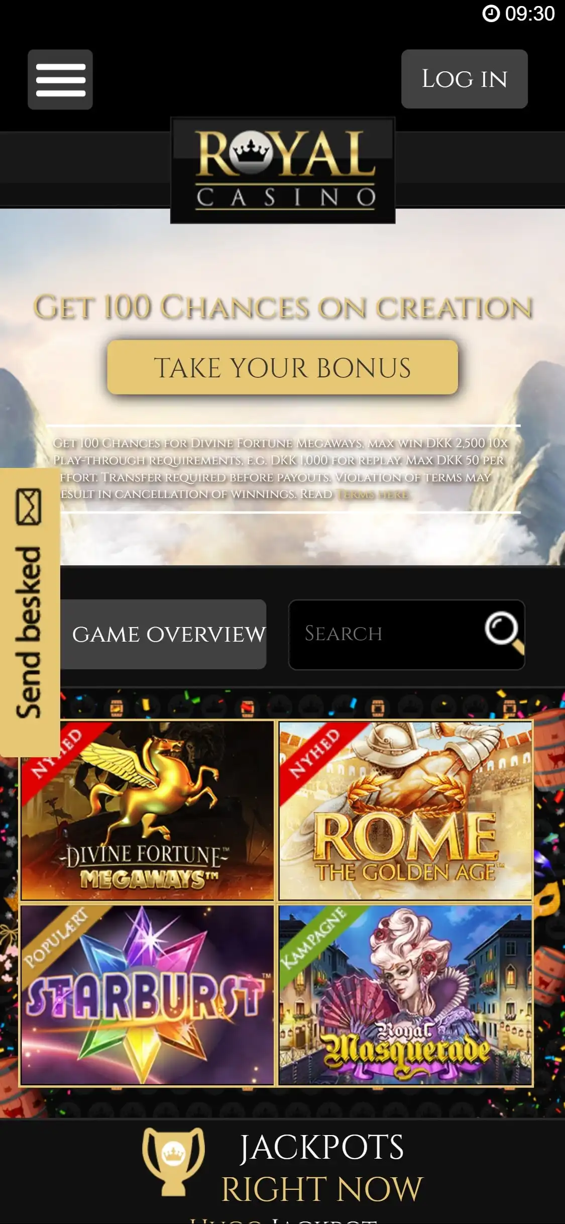 RoyalCasino Mobile Review