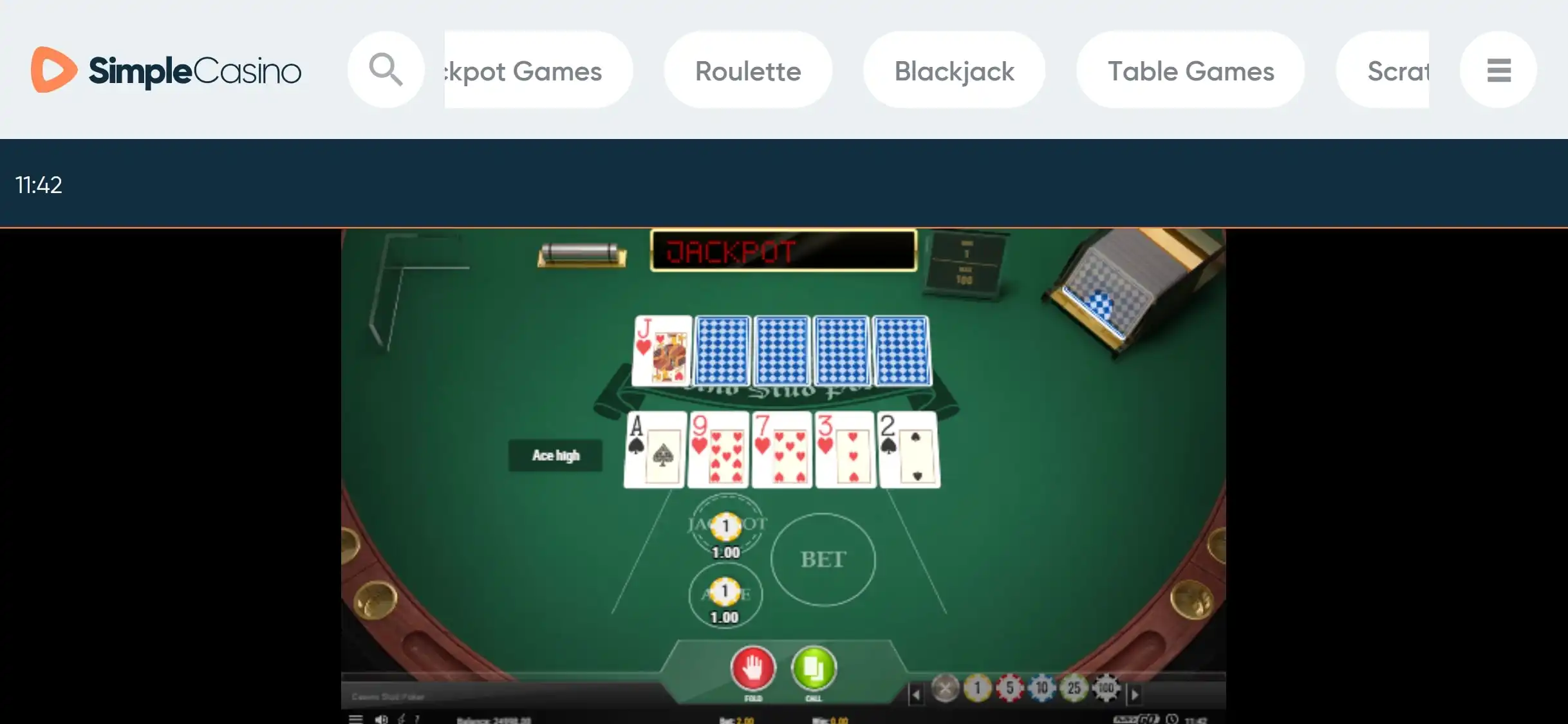 Simple Casino JP Mobile Slots Review