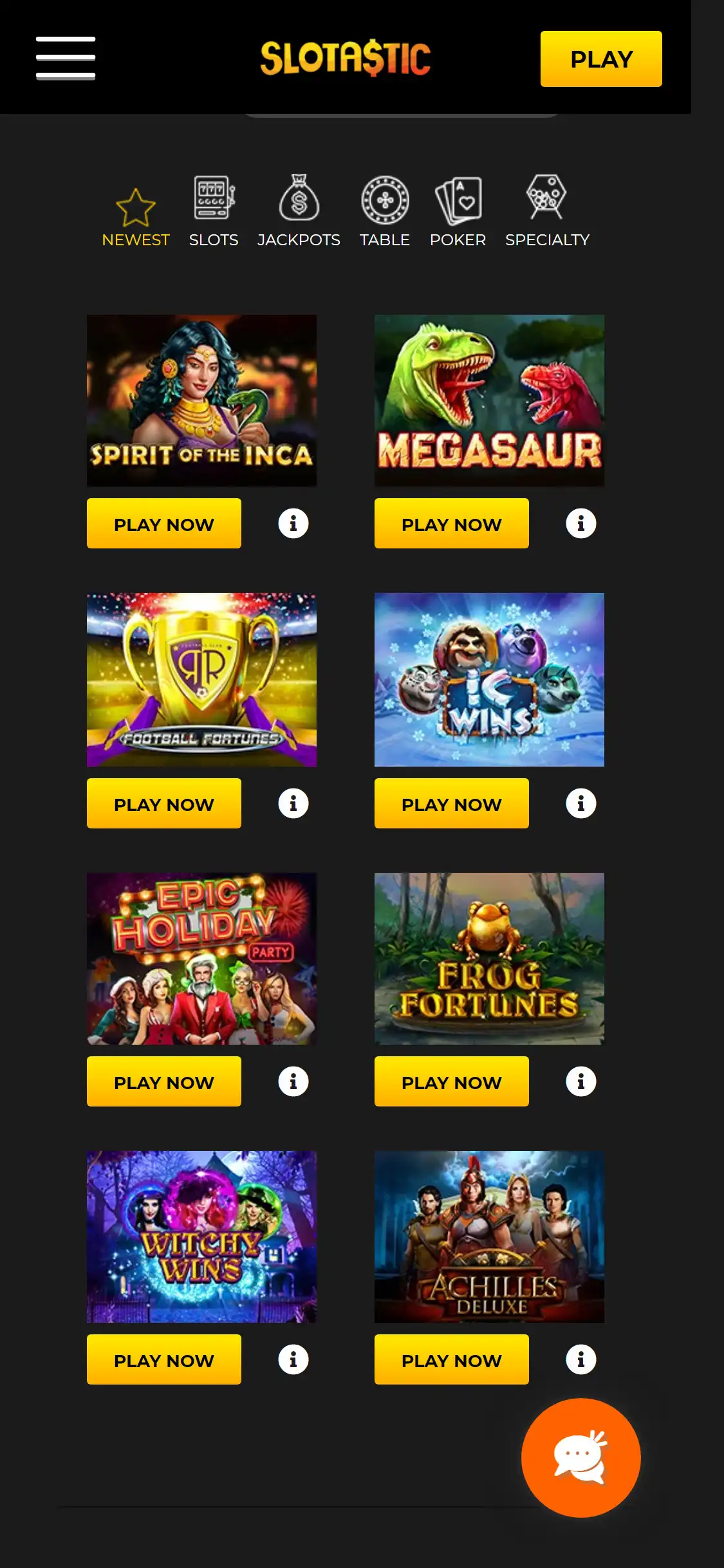 Slotastic Casino Mobile Games Review