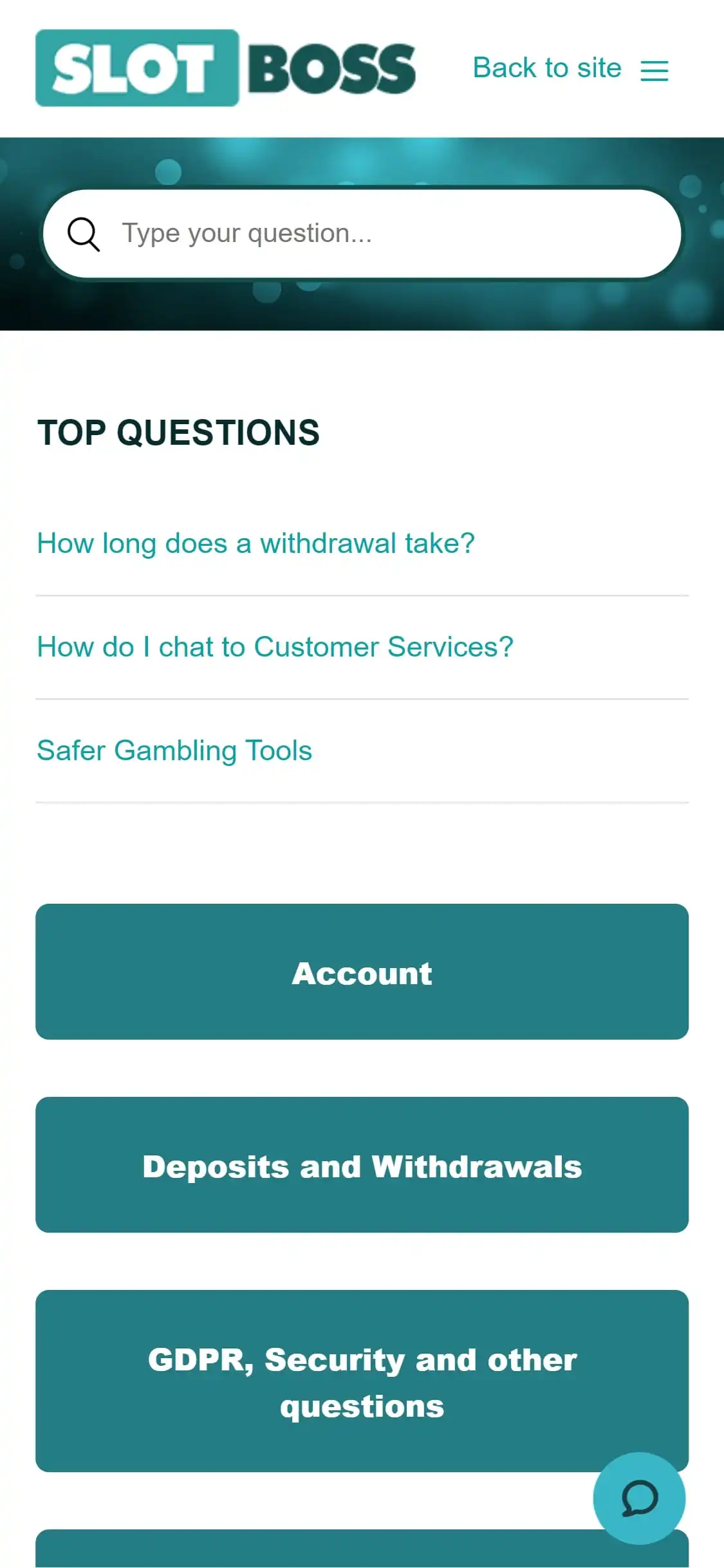 Slot Boss Casino Mobile Support Review