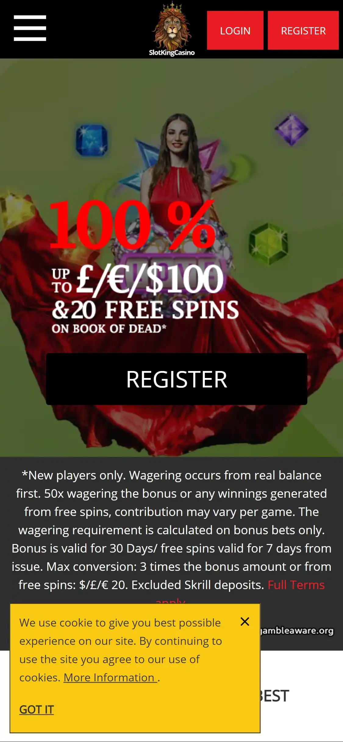 SlotKing Casino Mobile Review