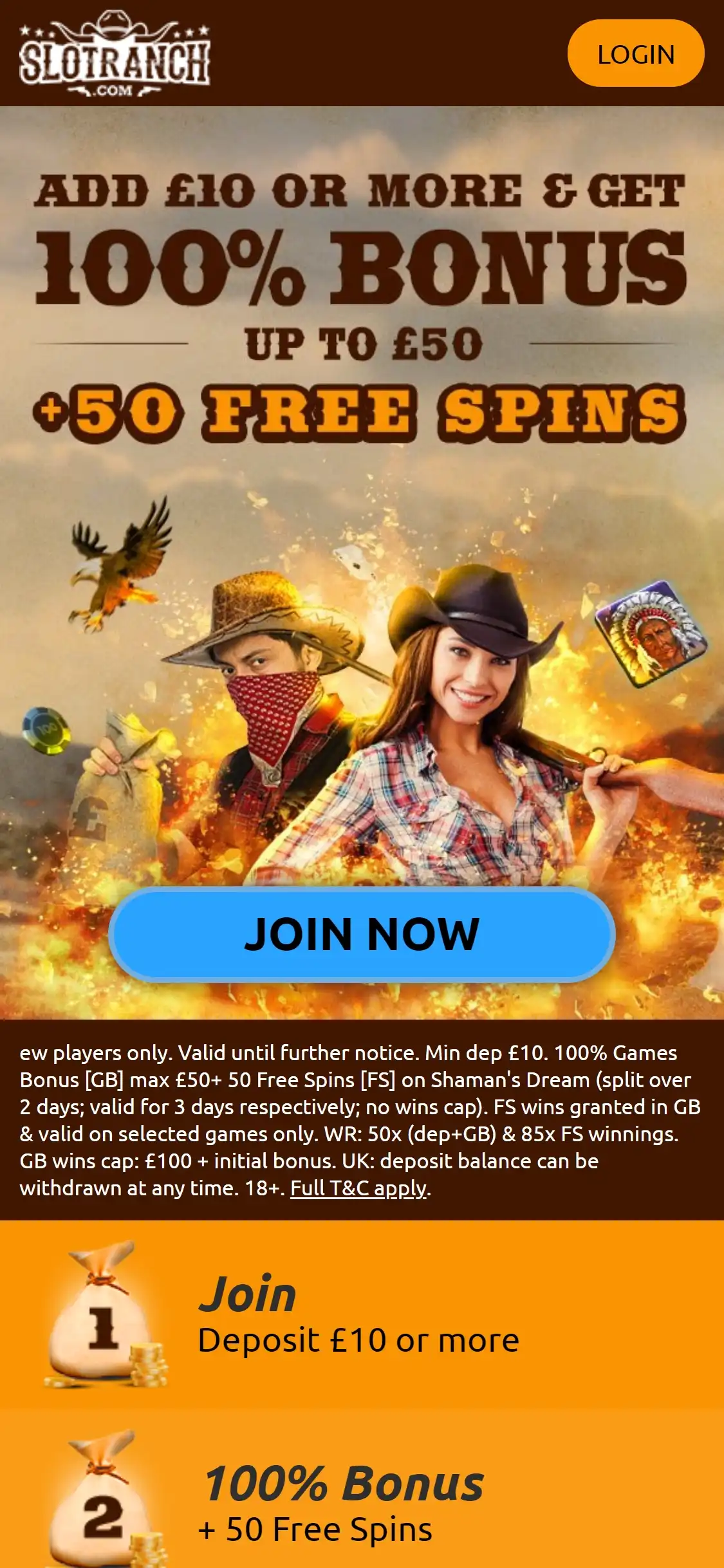 Slot Ranch Casino Mobile Review