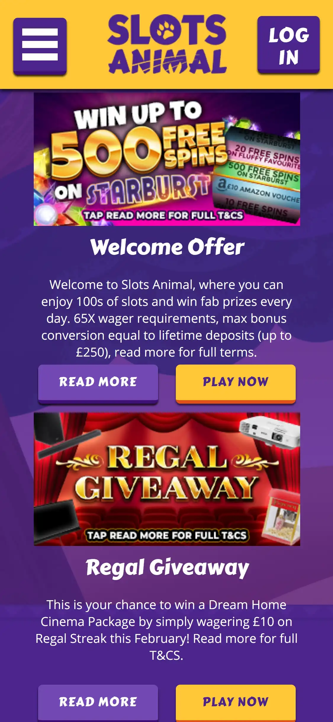 Slots Animal Casino Mobile No Deposit Bonus Review
