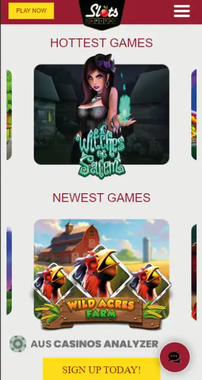 Slots Capital Casino Mobile Games Review