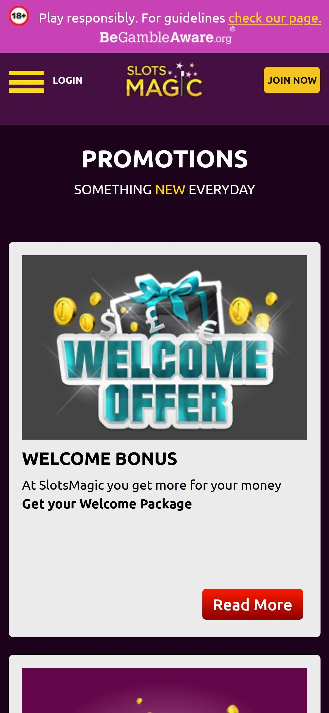 Slots Magic Casino Mobile No Deposit Bonus Review