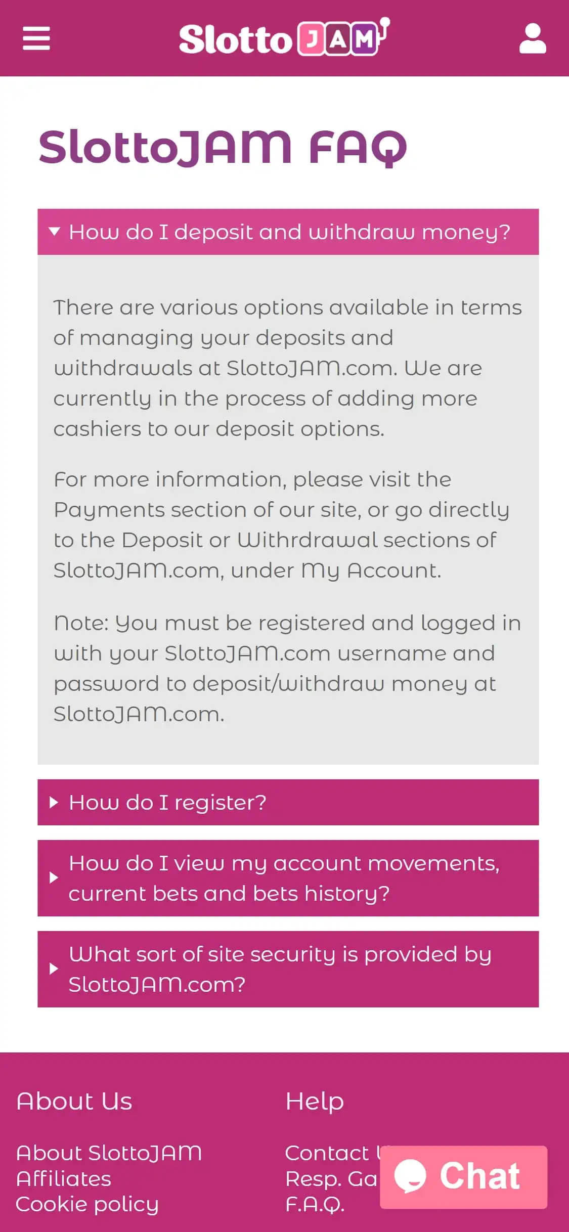 SlottoJAM Casino Mobile Payment Methods Review