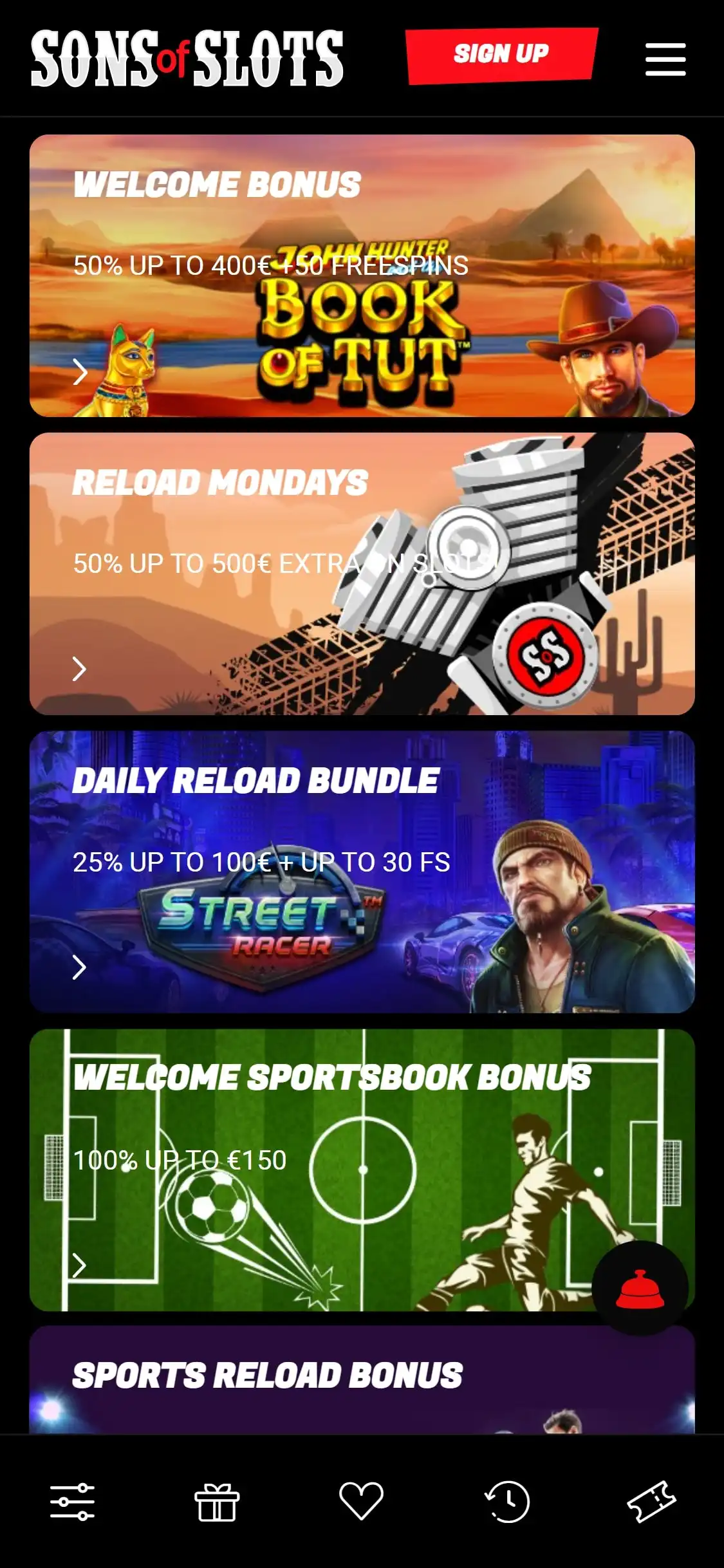 Sons of Slots Mobile No Deposit Bonus Review