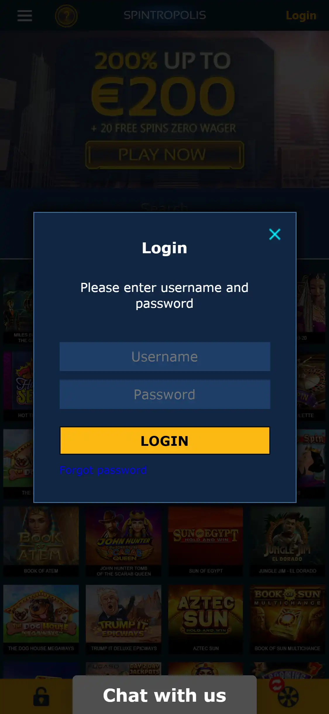 Spintropolis Casino Mobile Login Review