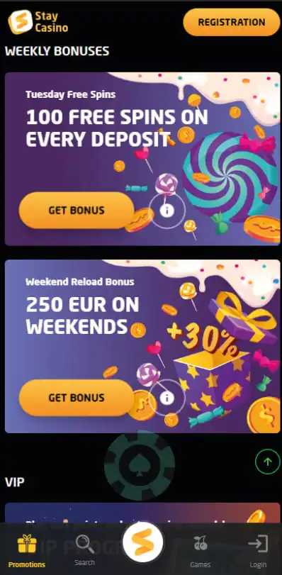 StayCasino Mobile Games Review