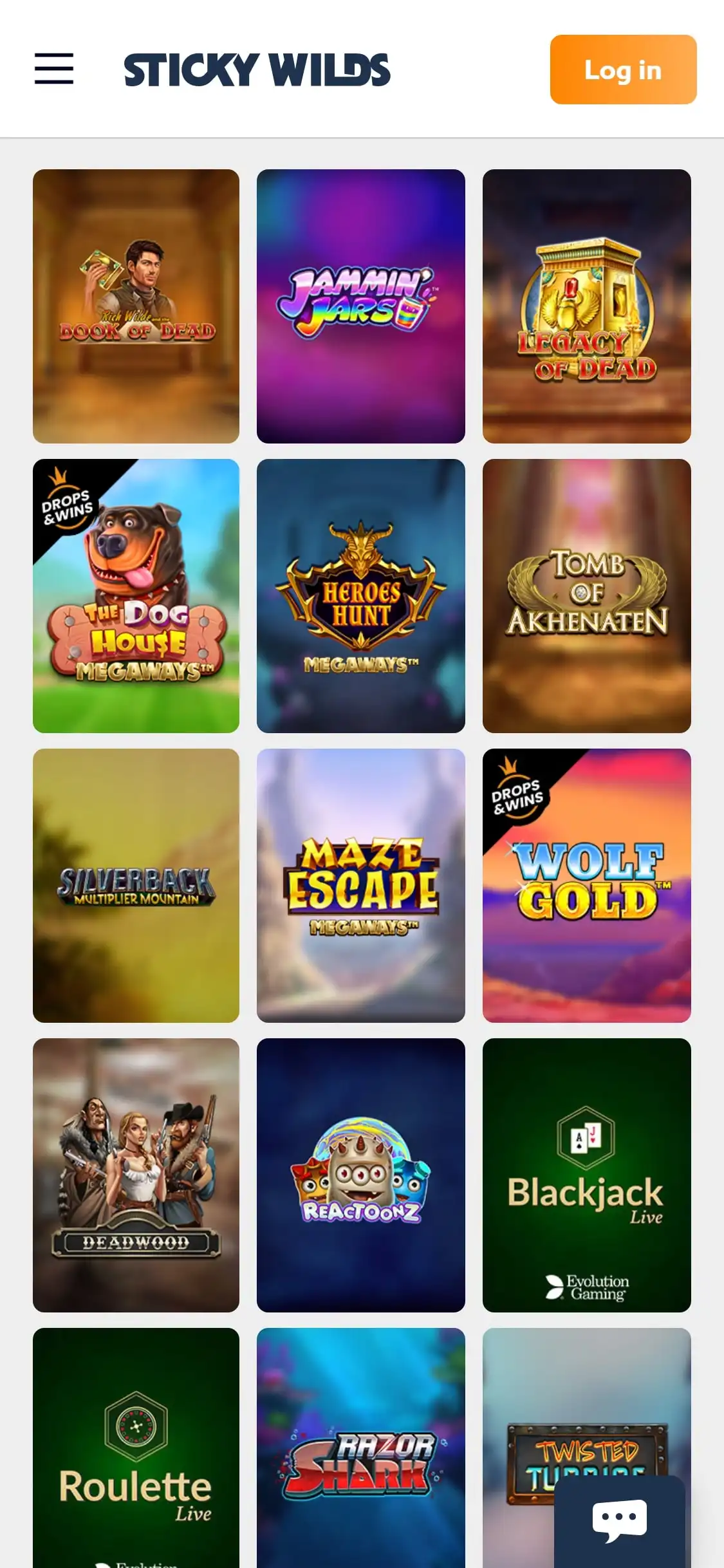 Sticky Wilds Casino Mobile Games Review