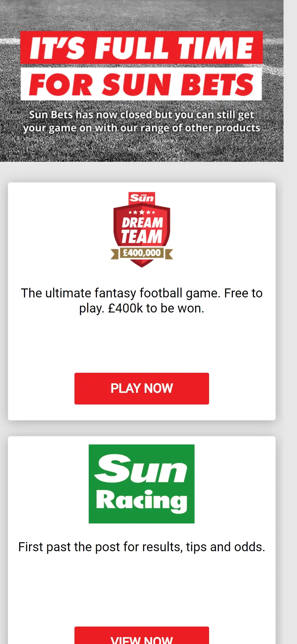 Sun Bets Casino Mobile Review