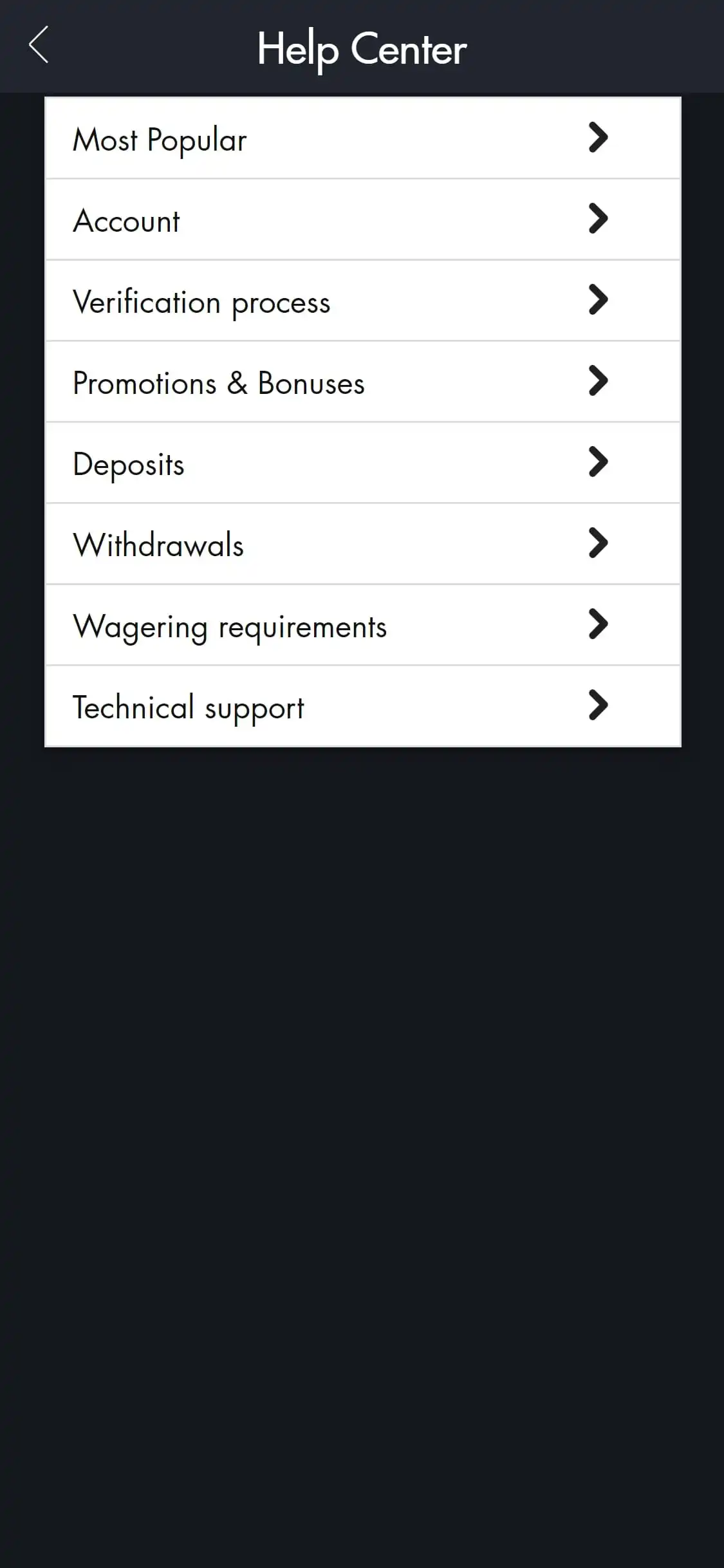 Tangiers Casino Mobile Support Review