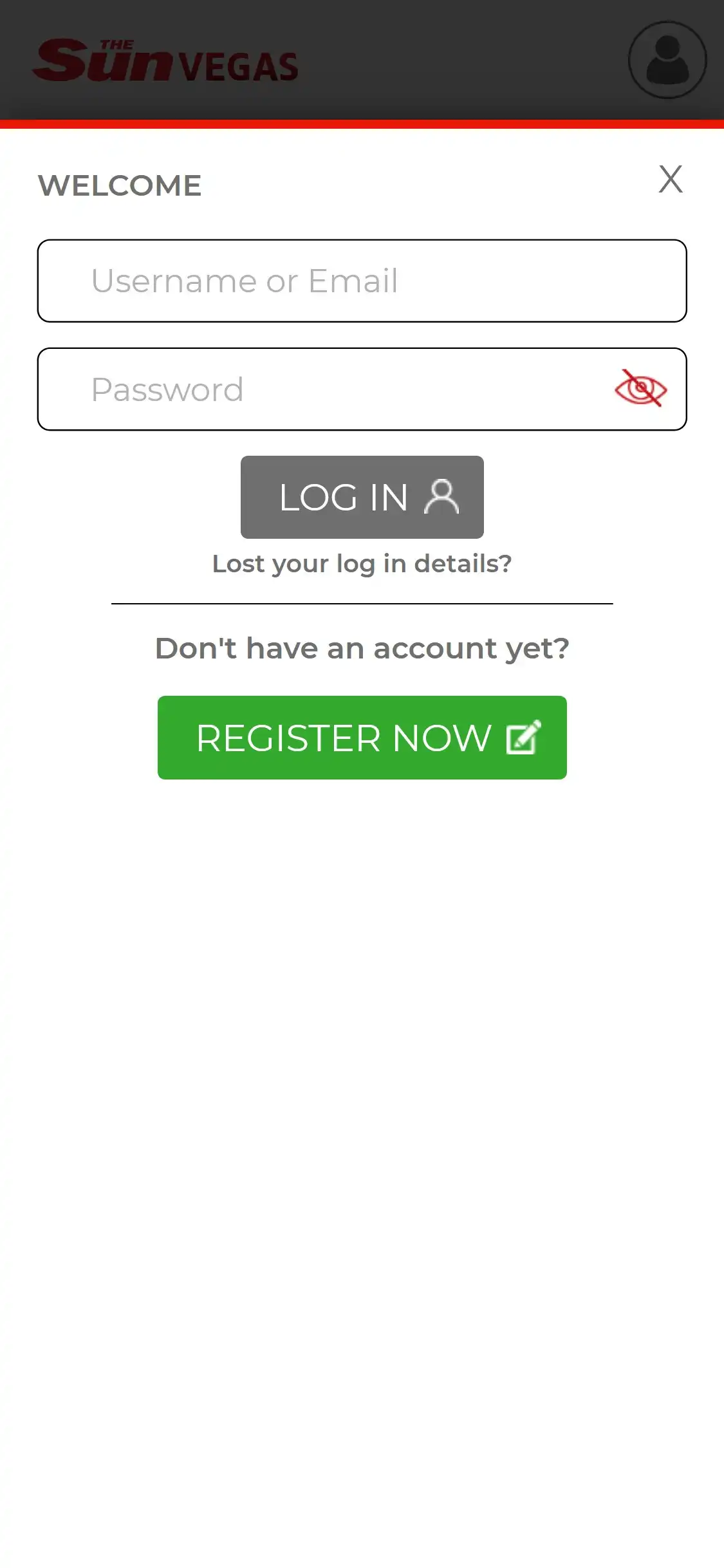 The Sun Vegas Casino Mobile Login Review