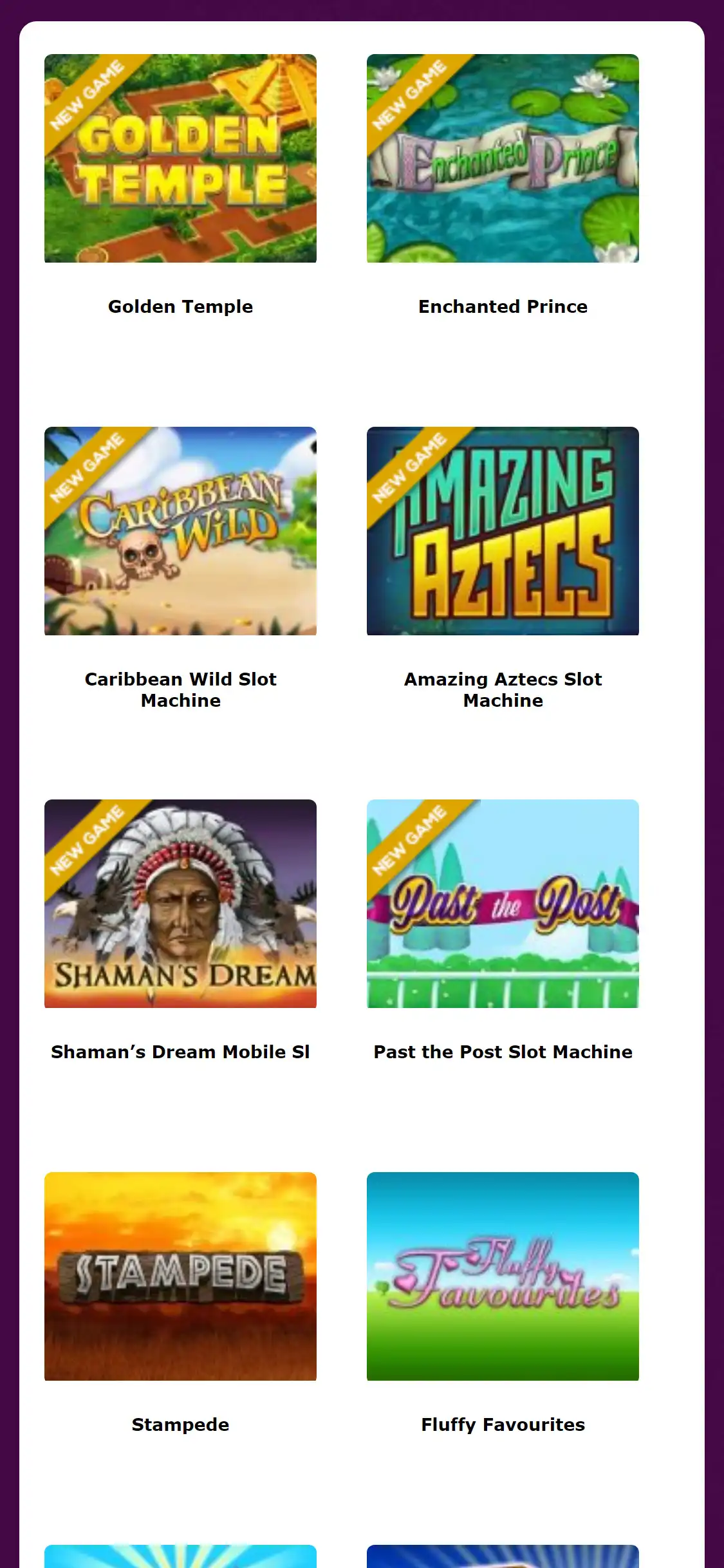 Touch Lucky Casino Mobile Games Review
