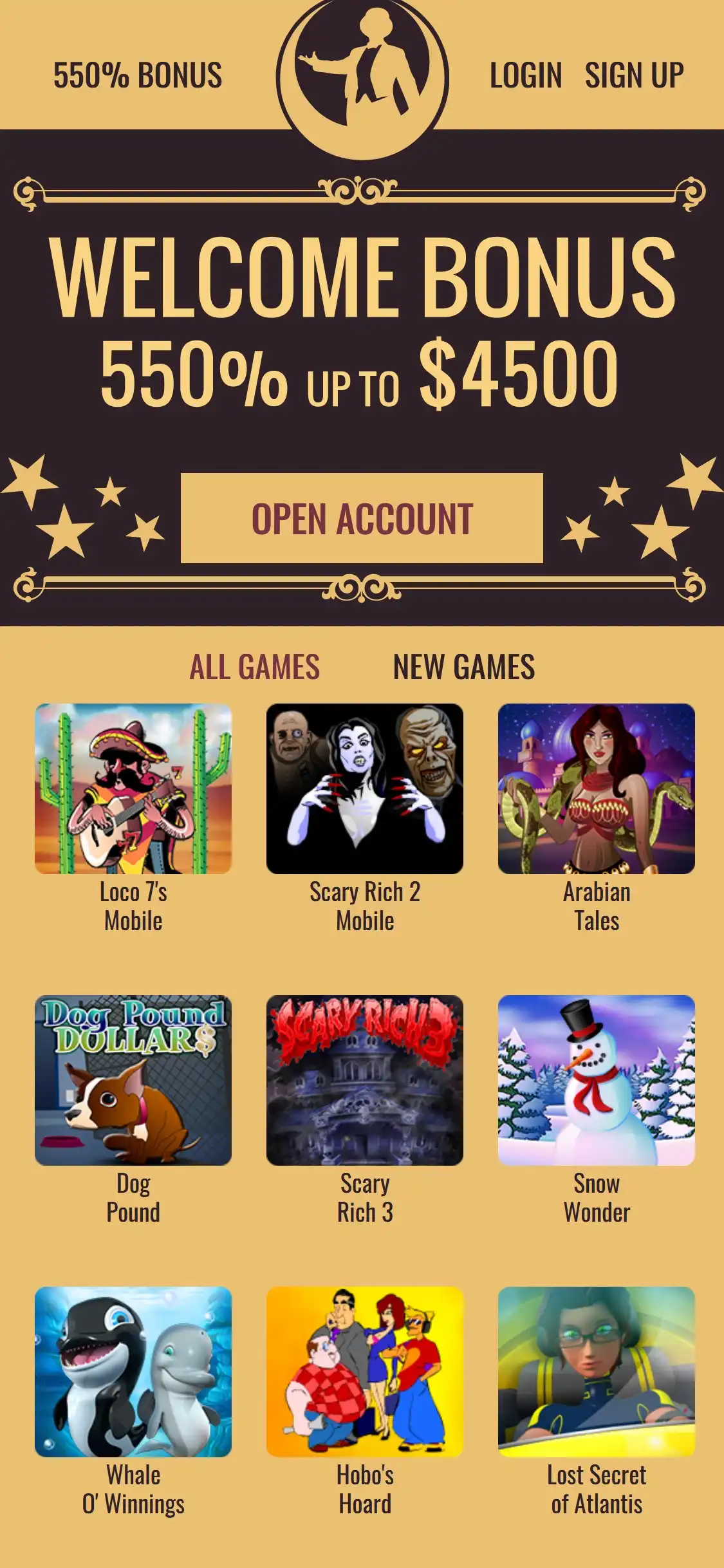 Tradition Casino Mobile Review