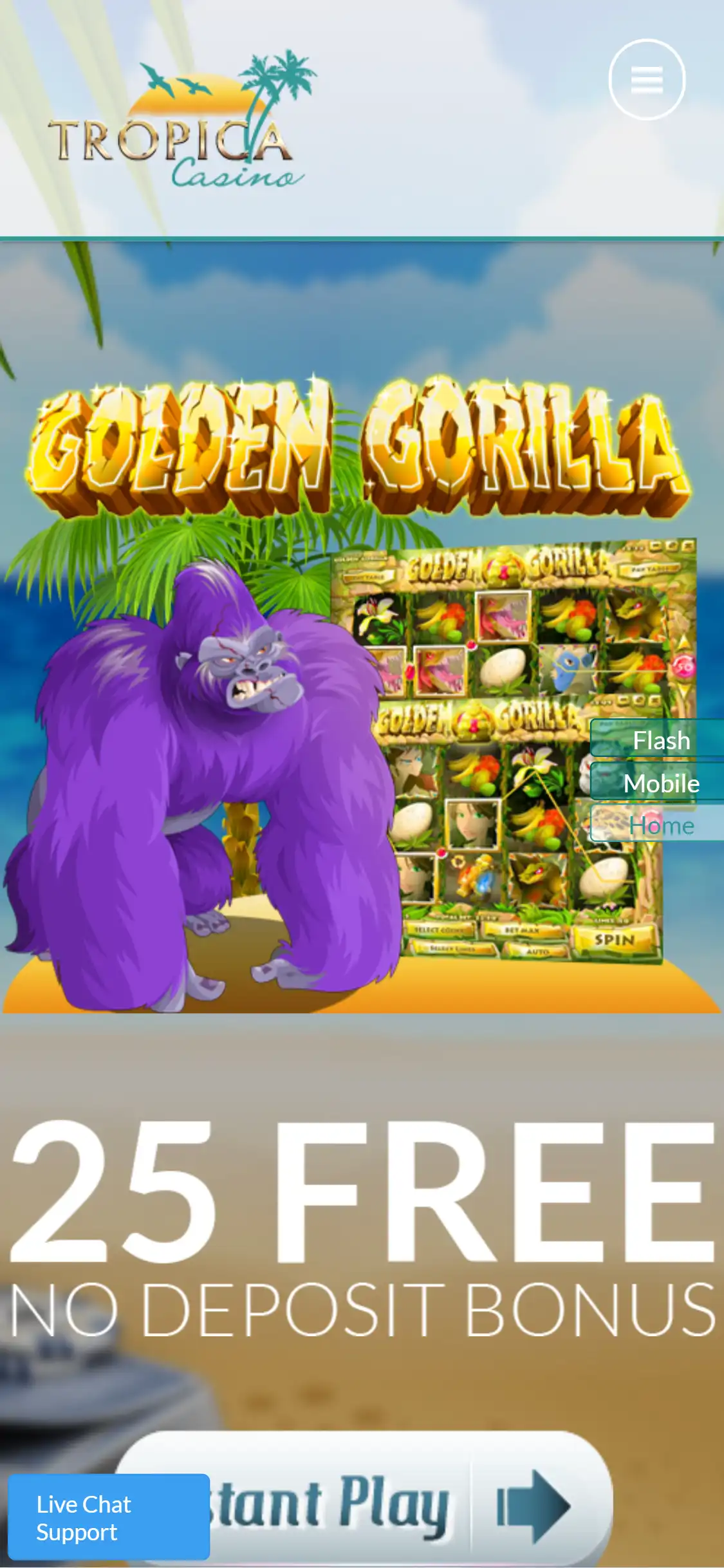 Tropica Casino Mobile Review
